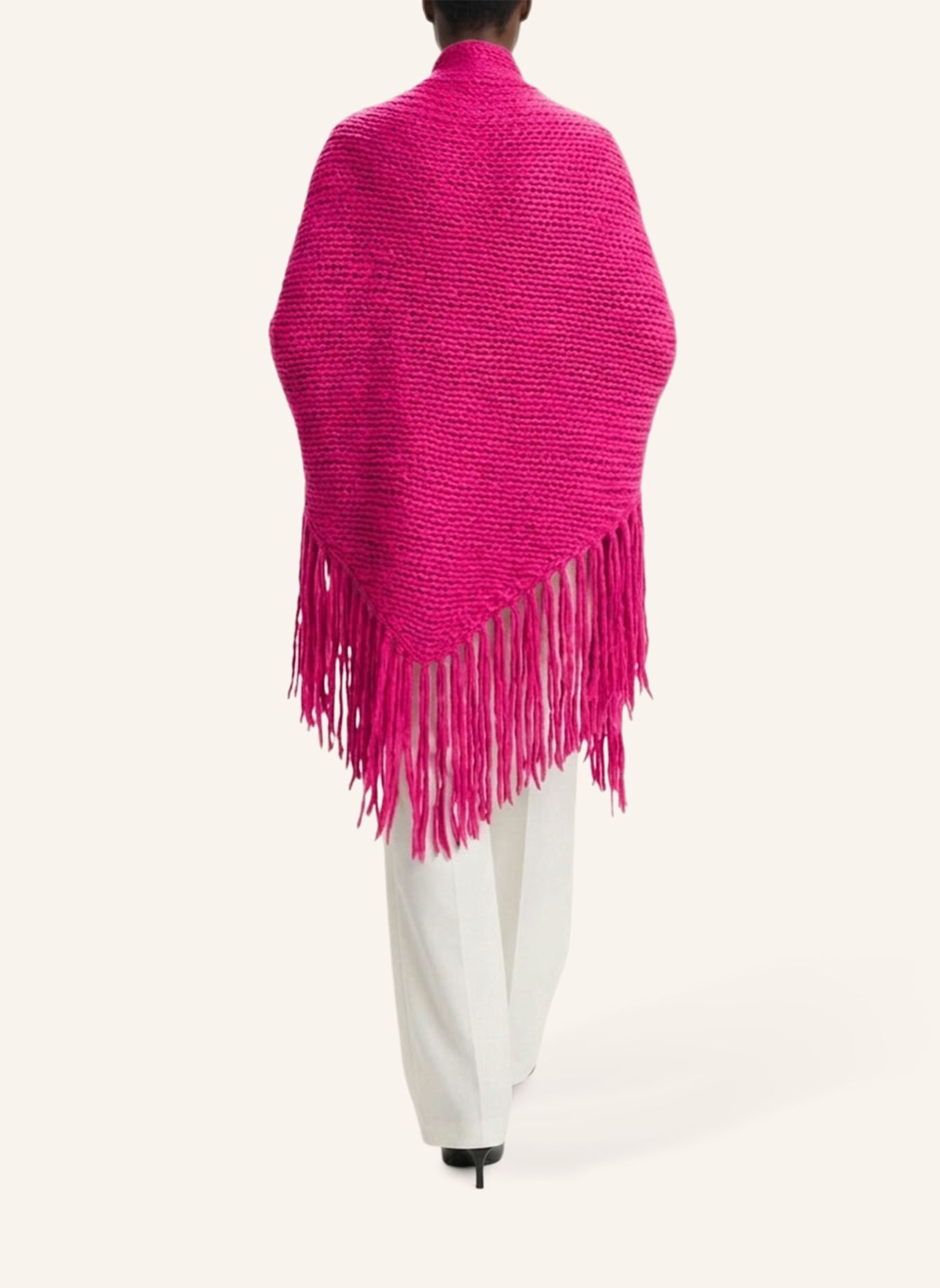 DOUIE Cape MIMI aus Cashmere: PINK