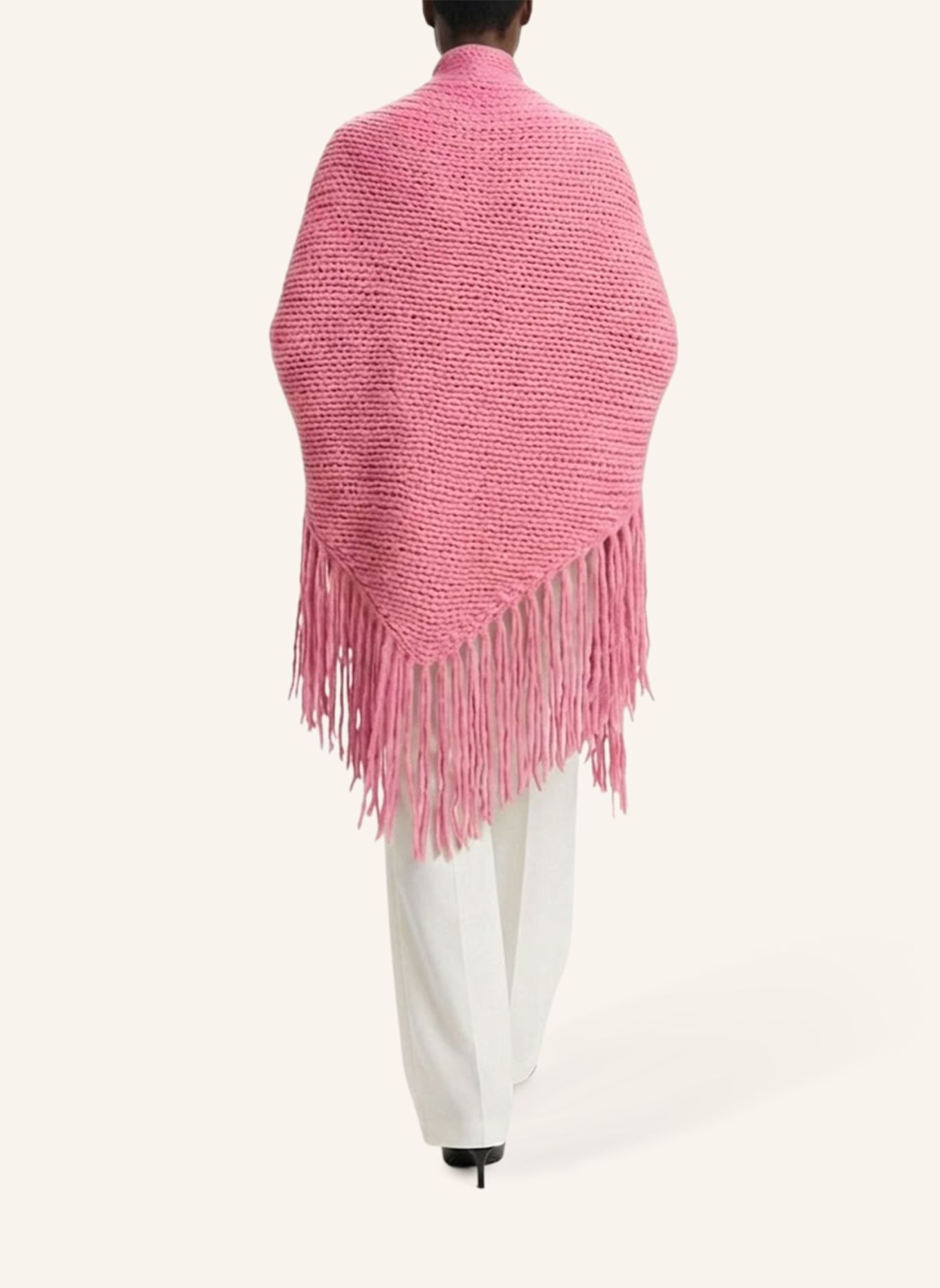 DOUIE Cape MIMI aus Cashmere: ROSA