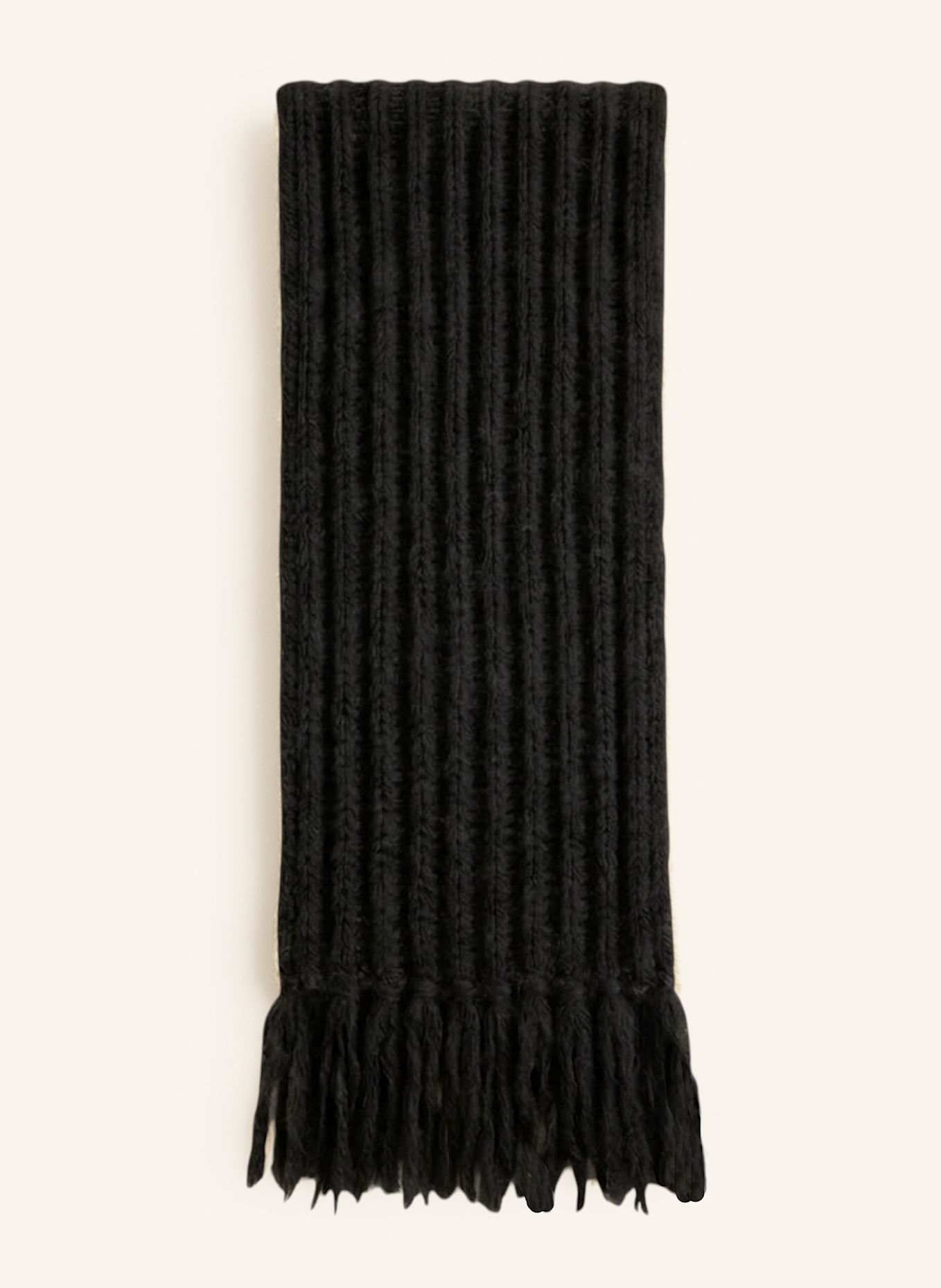DOUIE Cashmere-Schal PIXI: SCHWARZ