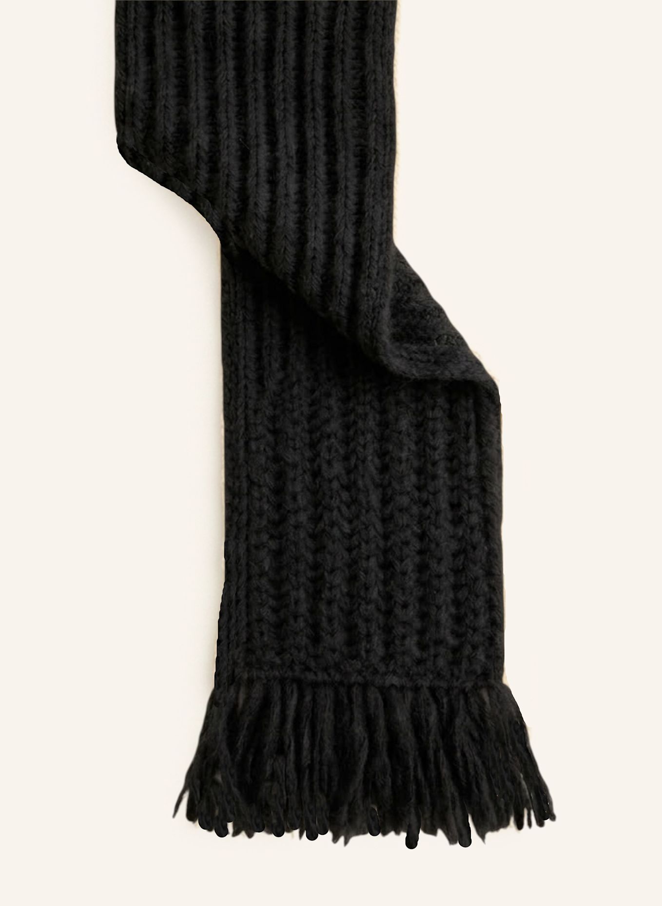 DOUIE Cashmere-Schal PIXI: SCHWARZ