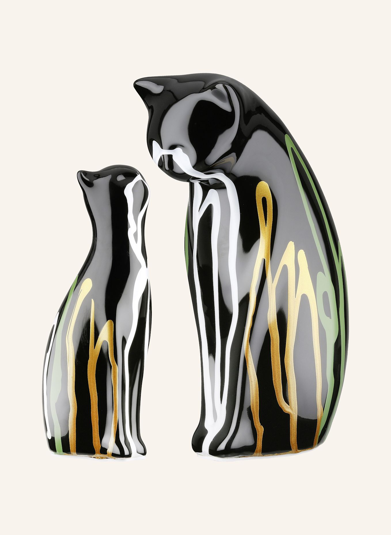 GILDE Figur SCURO: SCHWARZ