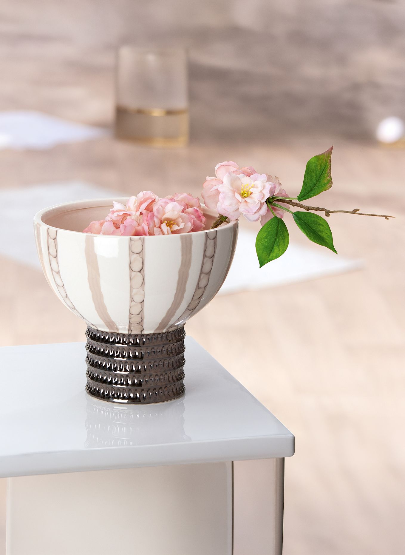 GILDE Schale BRAGA: BEIGE
