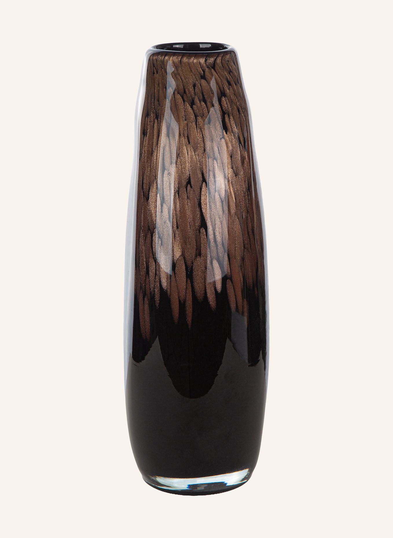 GILDE Vase LEMARK: SCHWARZ