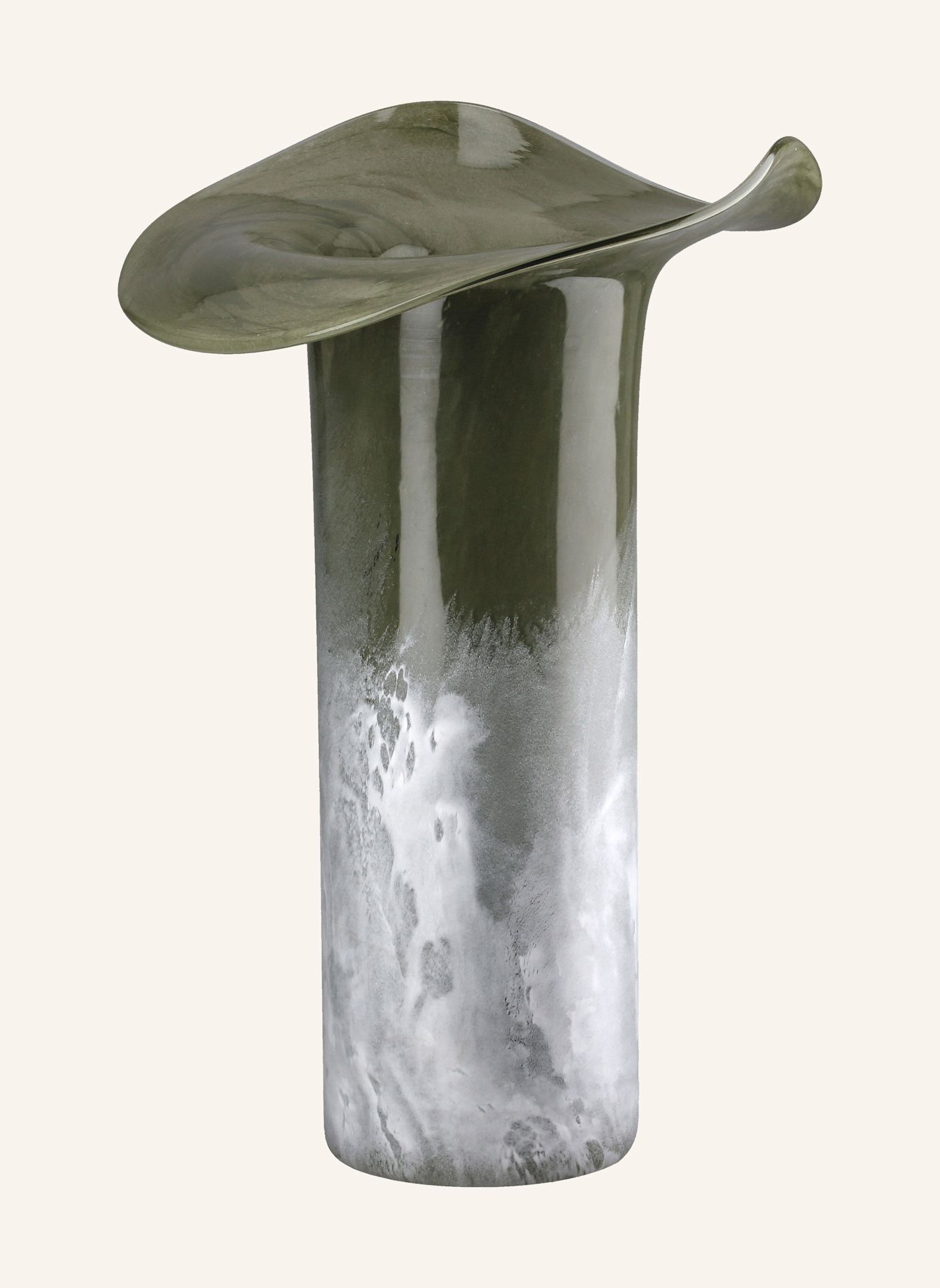 GILDE Vase AMBOS: GRÜN