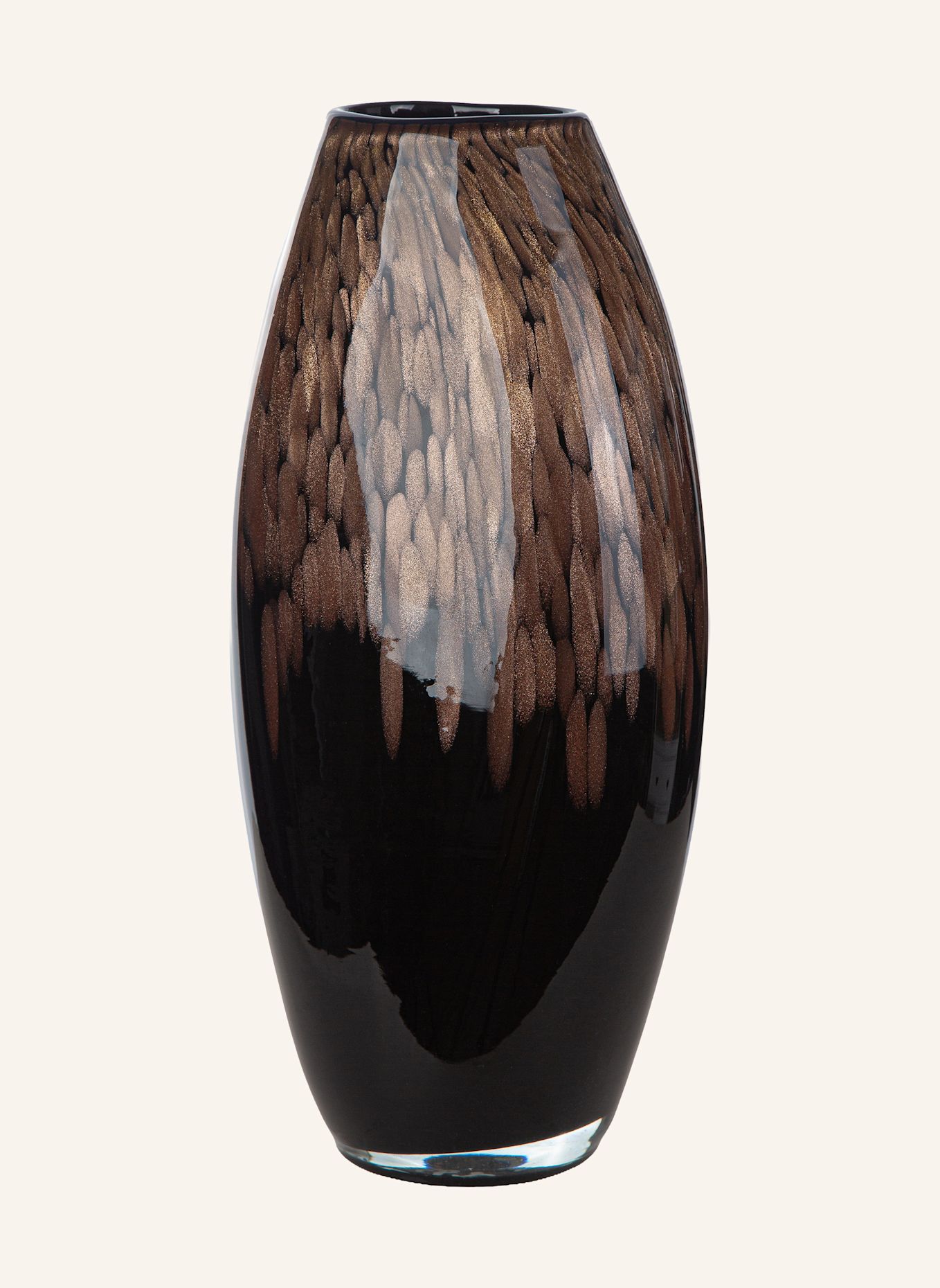 GILDE Vase LEMARK: SCHWARZ