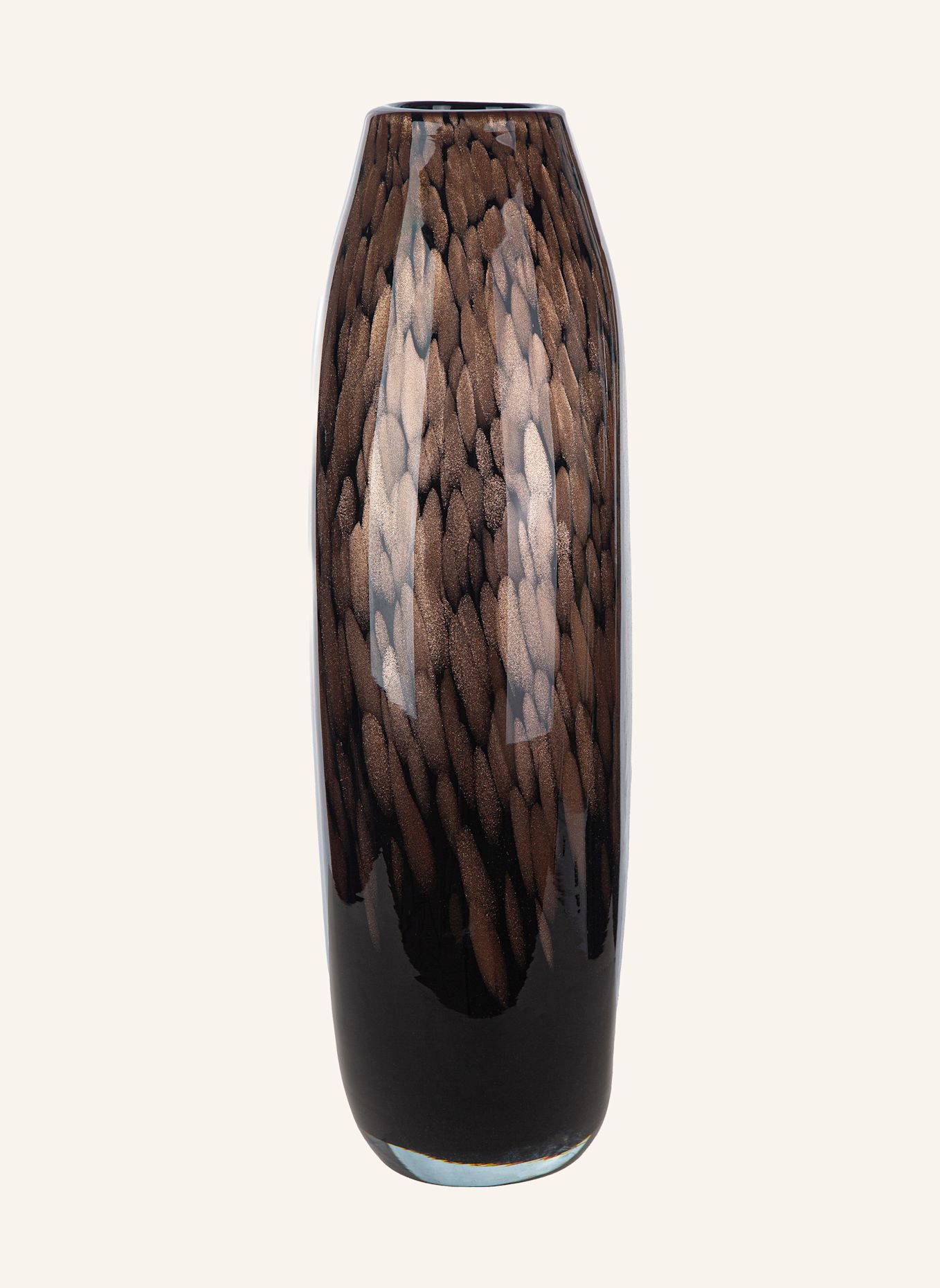 GILDE Vase LEMARK: SCHWARZ