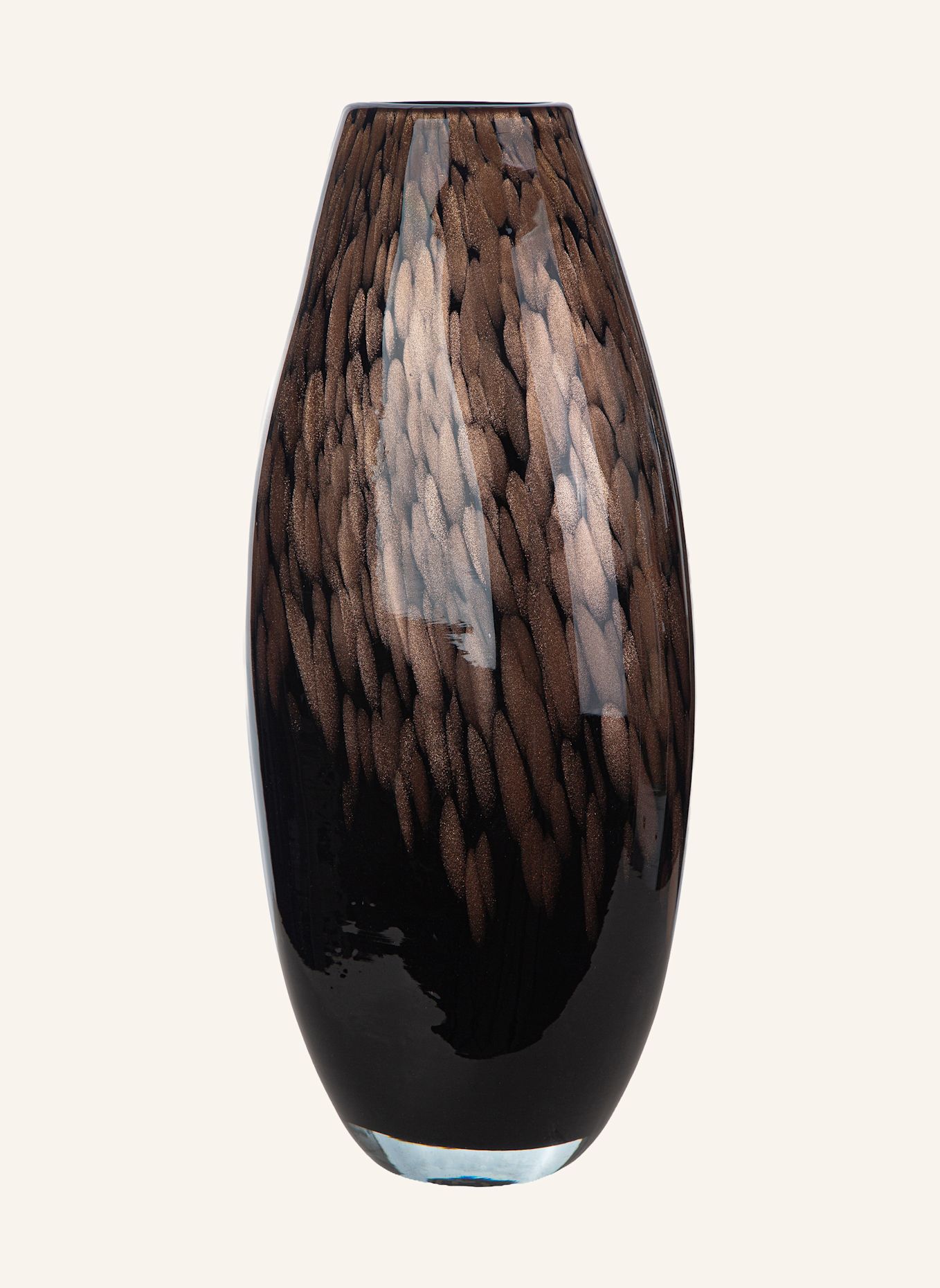GILDE Vase LEMARK: SCHWARZ