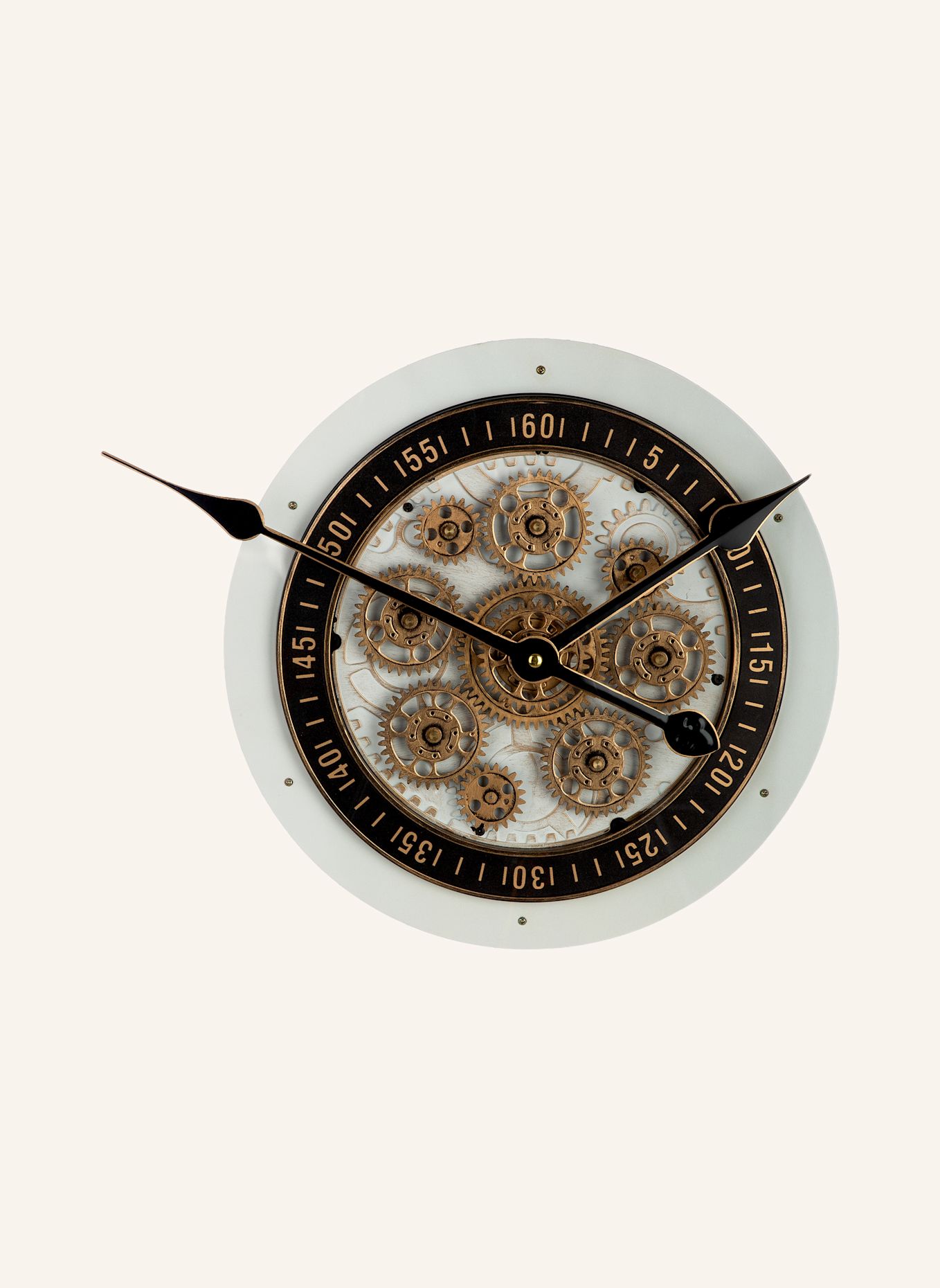 GILDE Wanduhr KELLO: WEISS