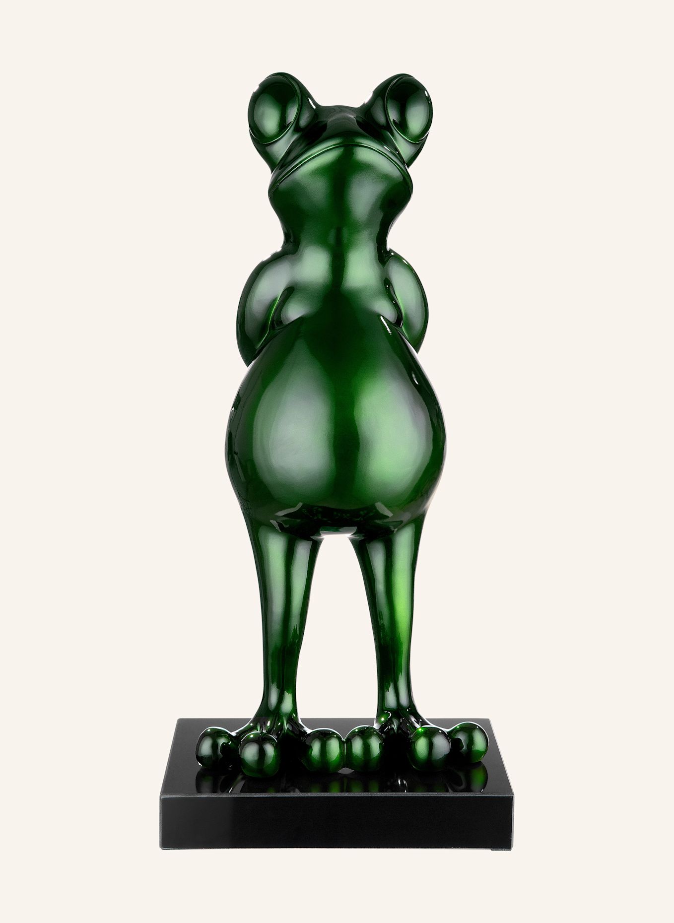 GILDE Skulptur FROG: GRÜN