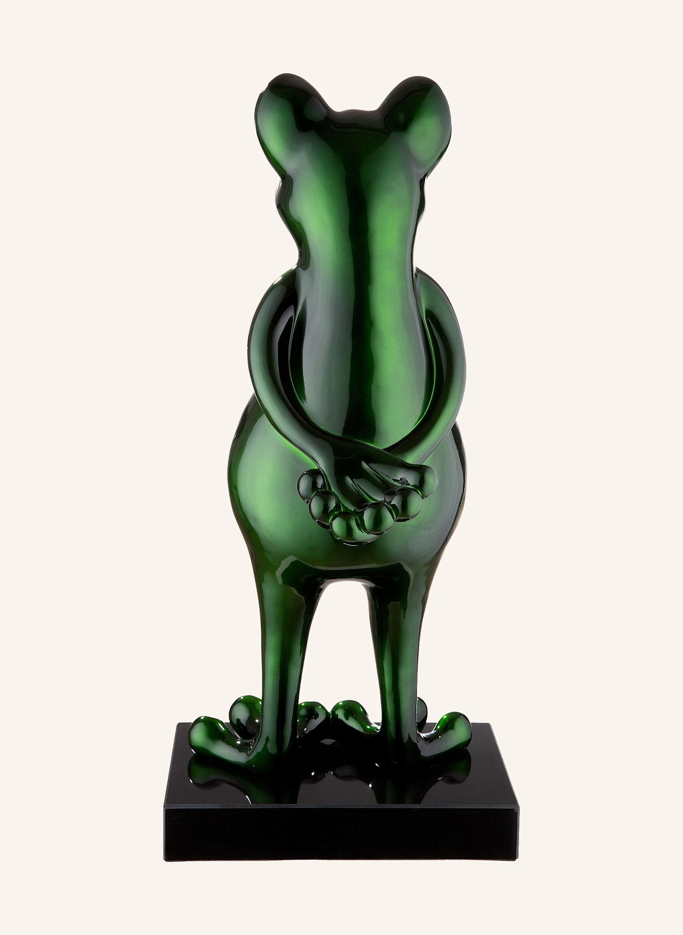 GILDE Skulptur FROG: GRÜN