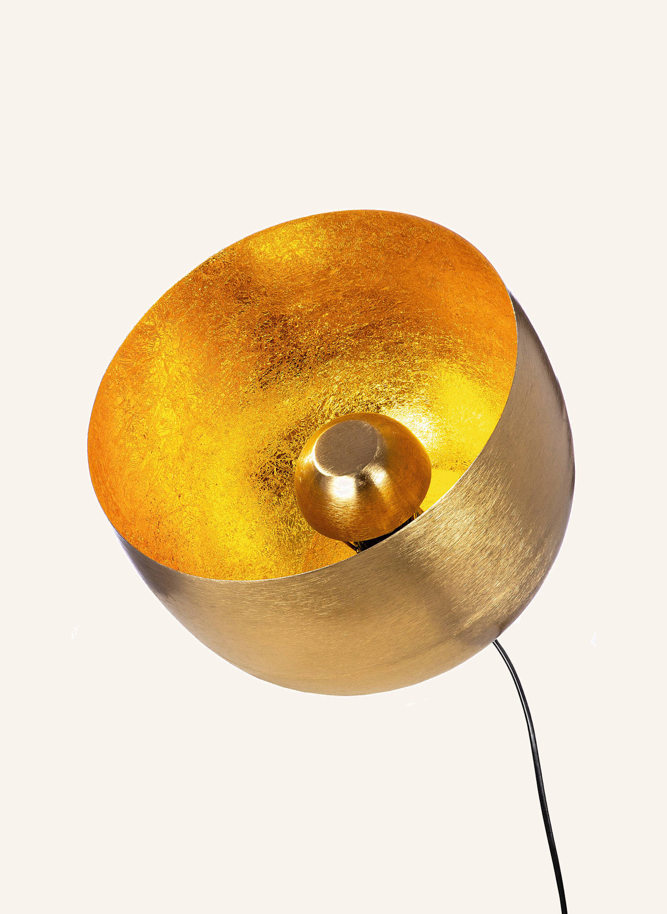 GILDE Bodenleuchte METEO: GOLD