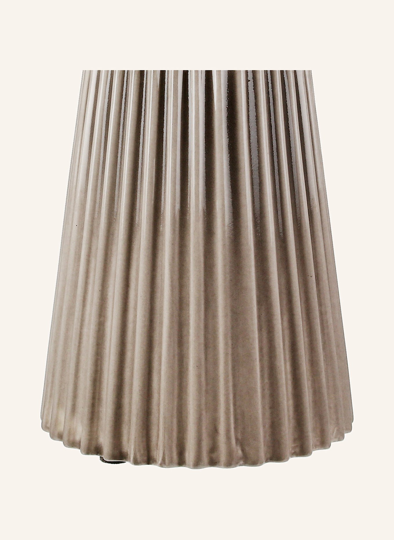 GILDE Vase BLAZAR: GRAU