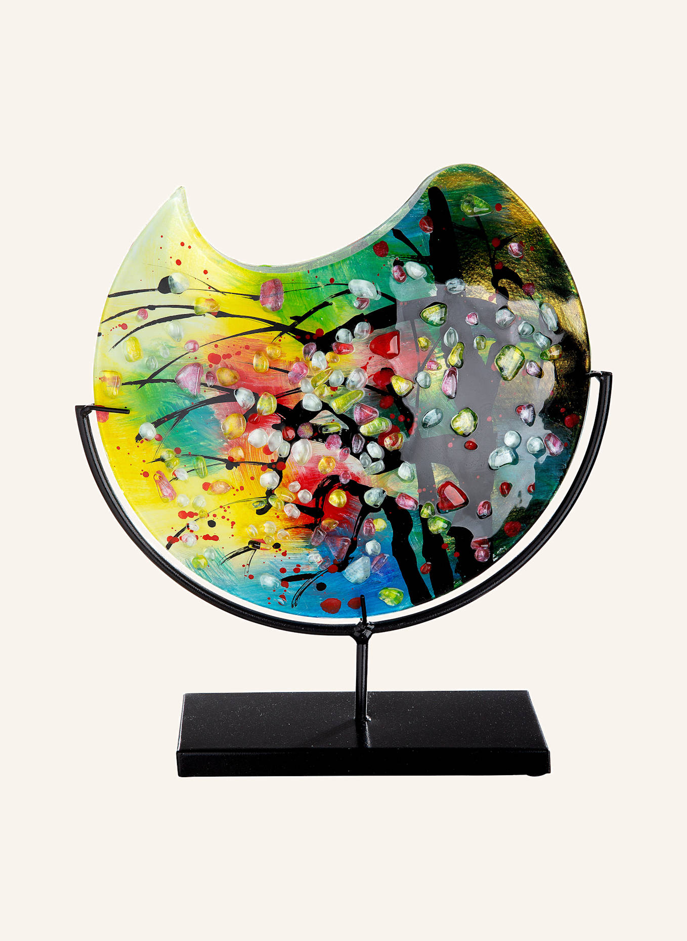 GILDE Vase NICOSIA: WEISS