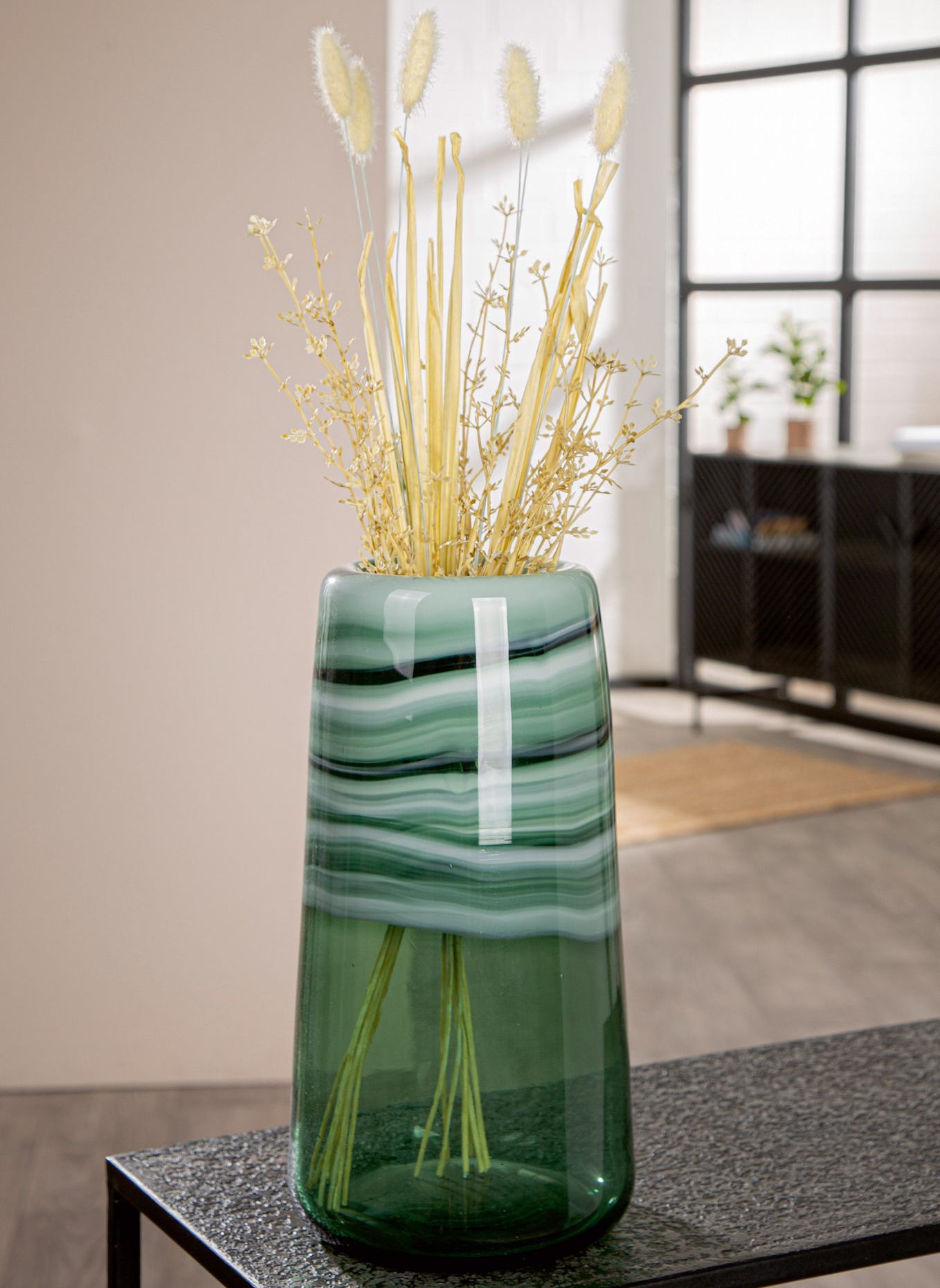 GILDE Vase VERDE: GRÜN