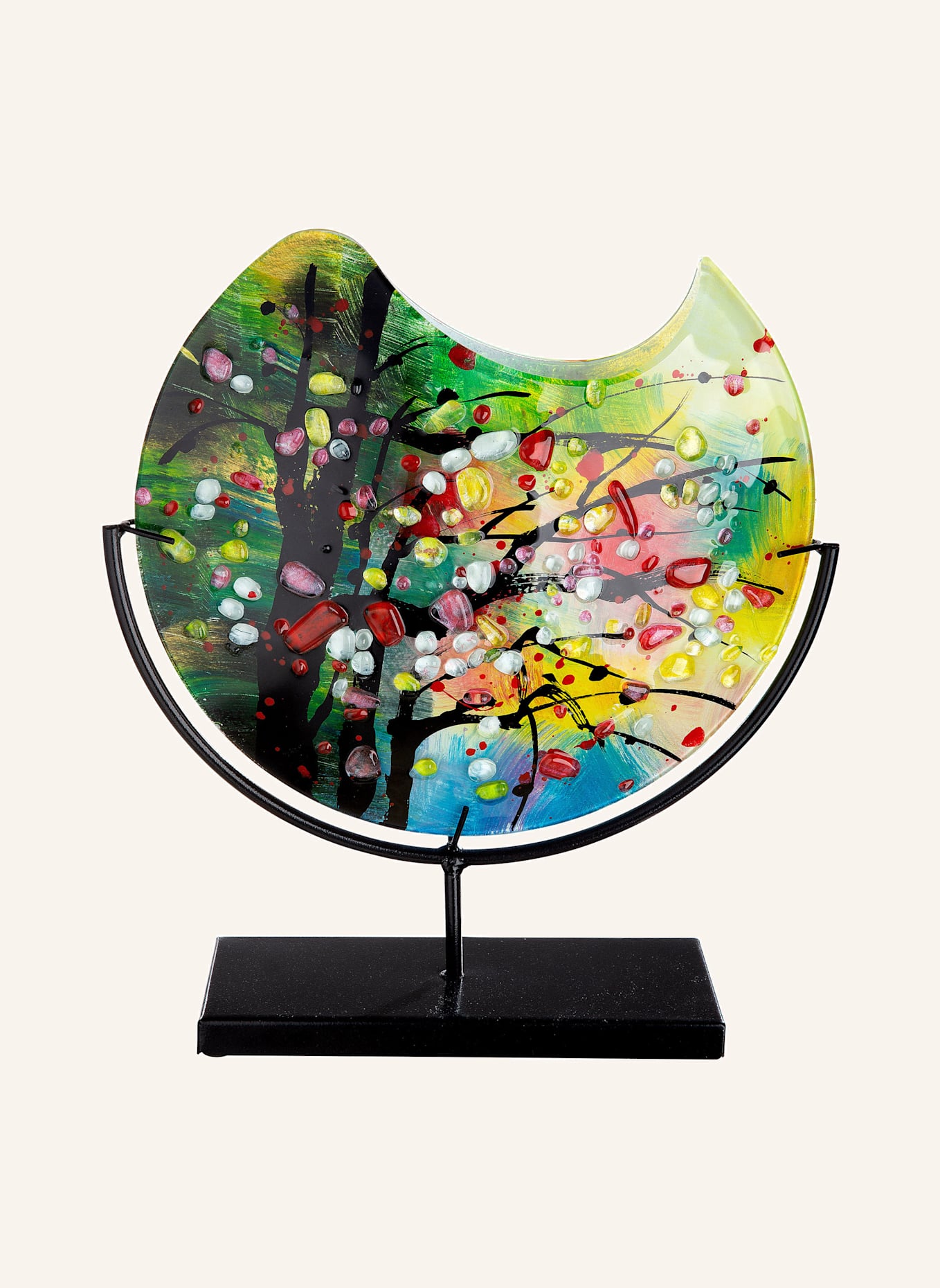 GILDE Vase NICOSIA: WEISS