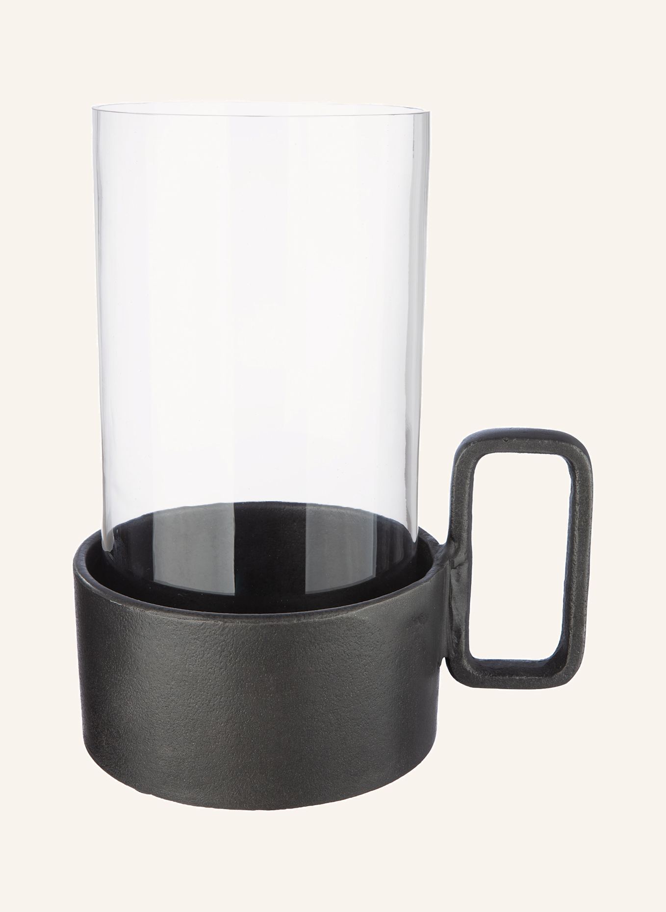GILDE Windlicht ANTIGUA: GRAU