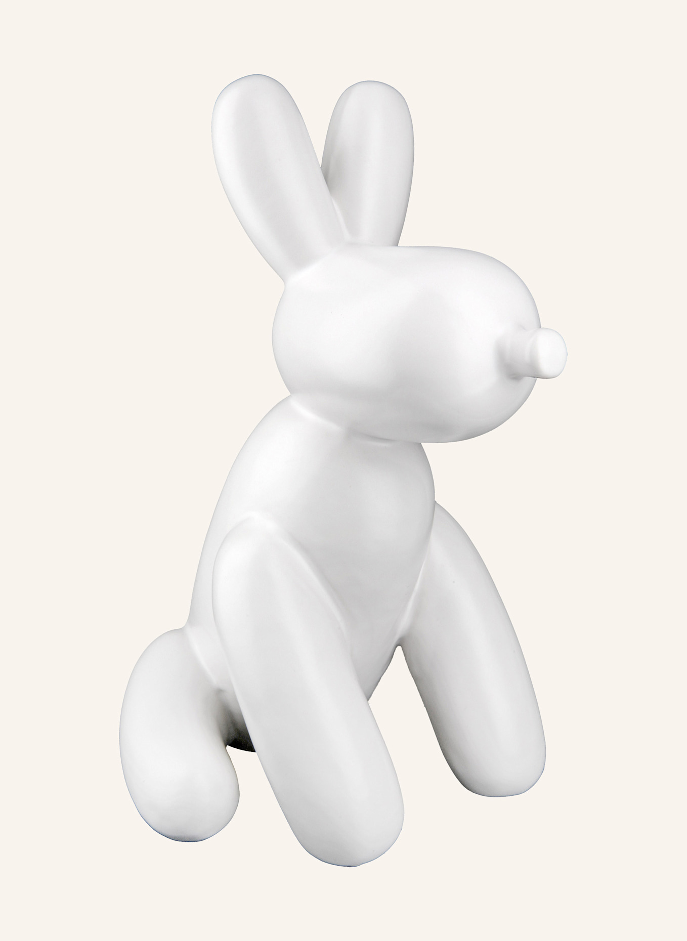 GILDE Figur BALLONHUND LUCY: WEISS