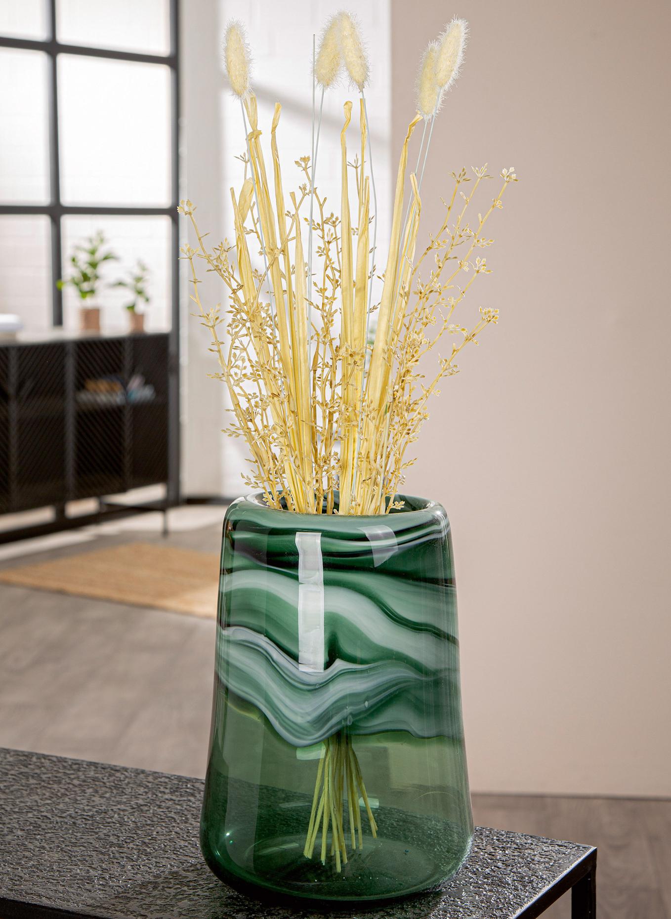 GILDE Vase VERDE: GRÜN