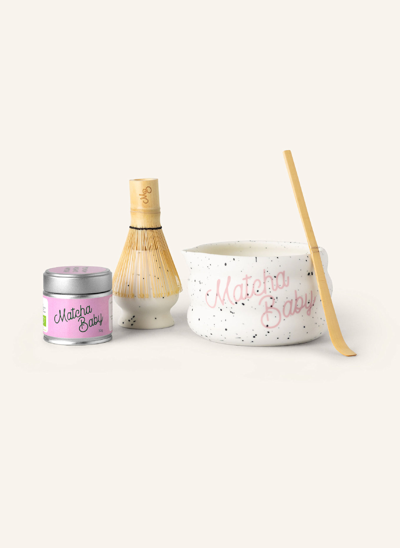 Matcha Baby Matcha Traditional Set: ROSA