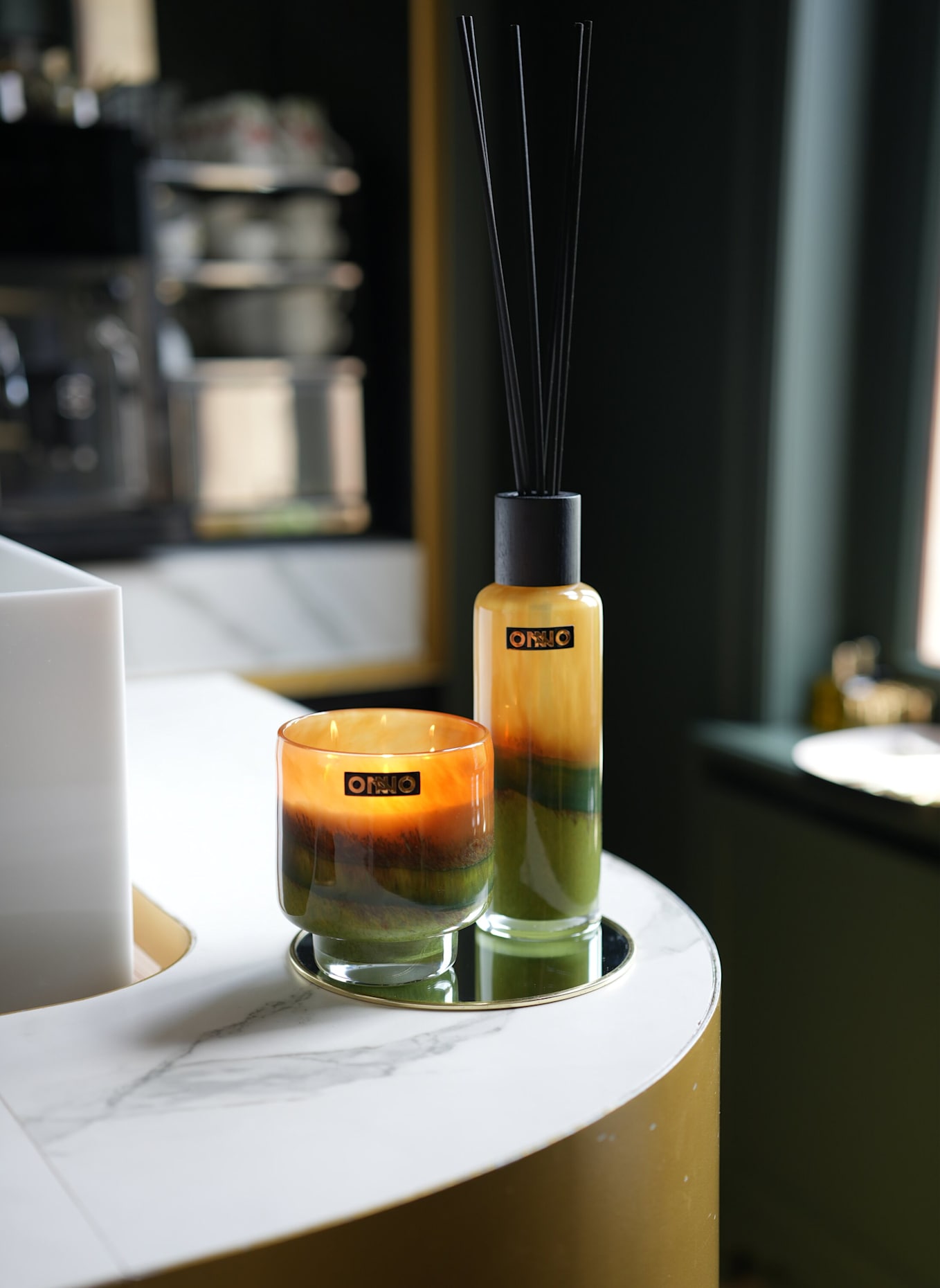 ONNO Collection Duftkerze ART JANE TRUE FIG: ORANGE