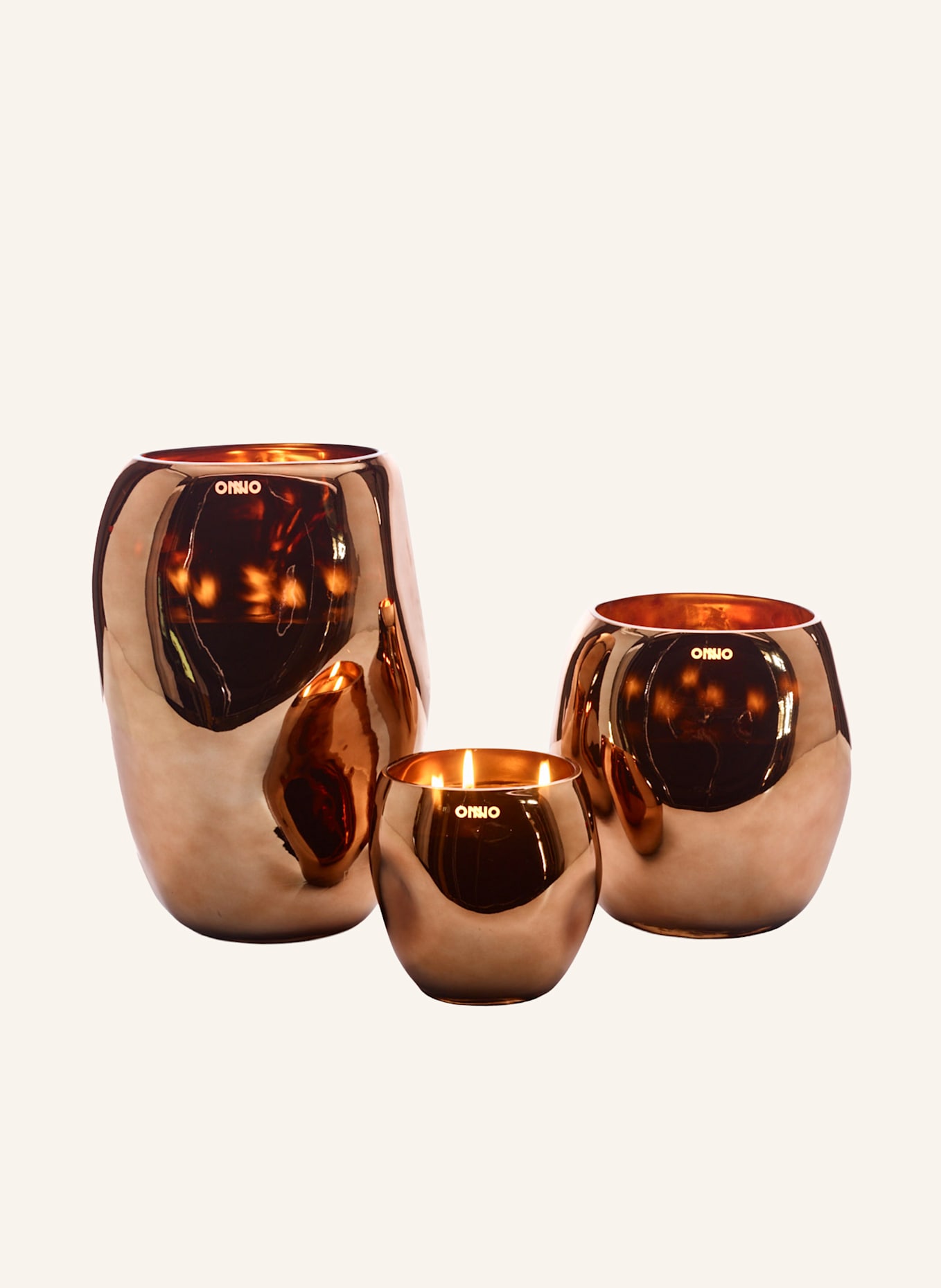 ONNO Collection Duftkerze CAPE COPPER ZANZIBAR: HELLBRAUN