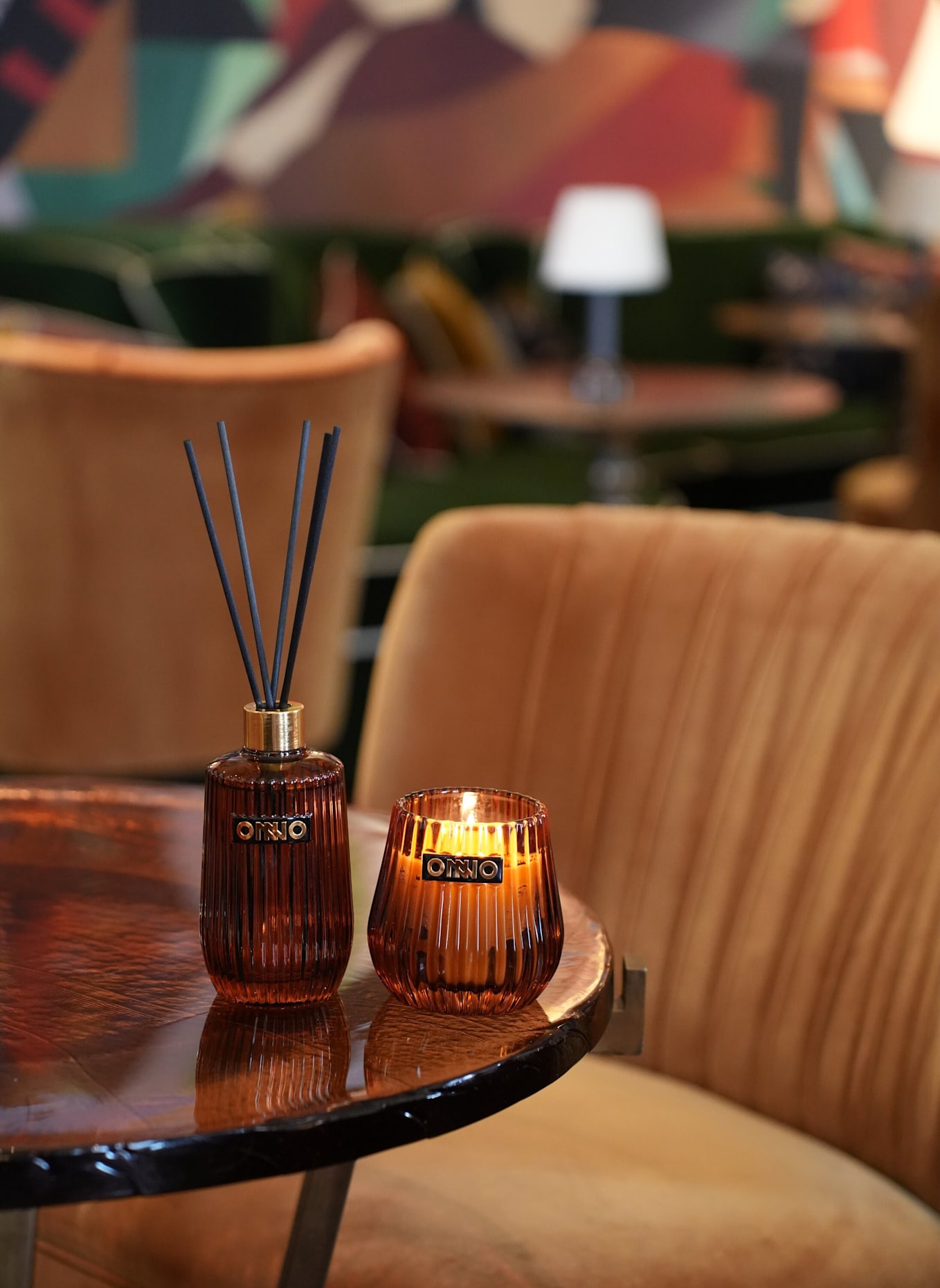 ONNO Collection Duftkerze ECLECTIC GINGER FIG: ORANGE