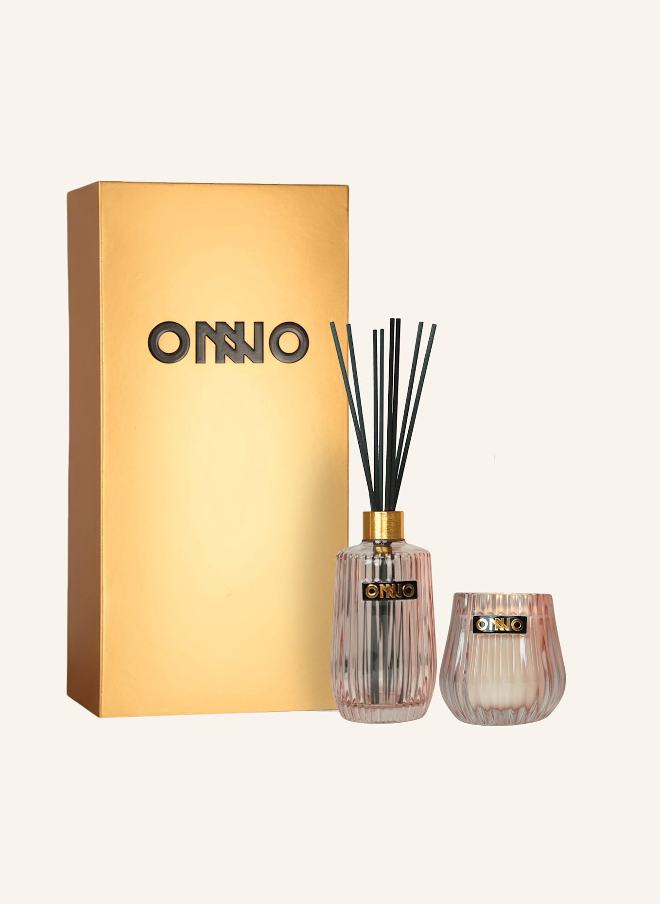 ONNO Collection Geschenkbox Kerze & Diffusor ECLECTIC SECRET ROMANCE: ROSA