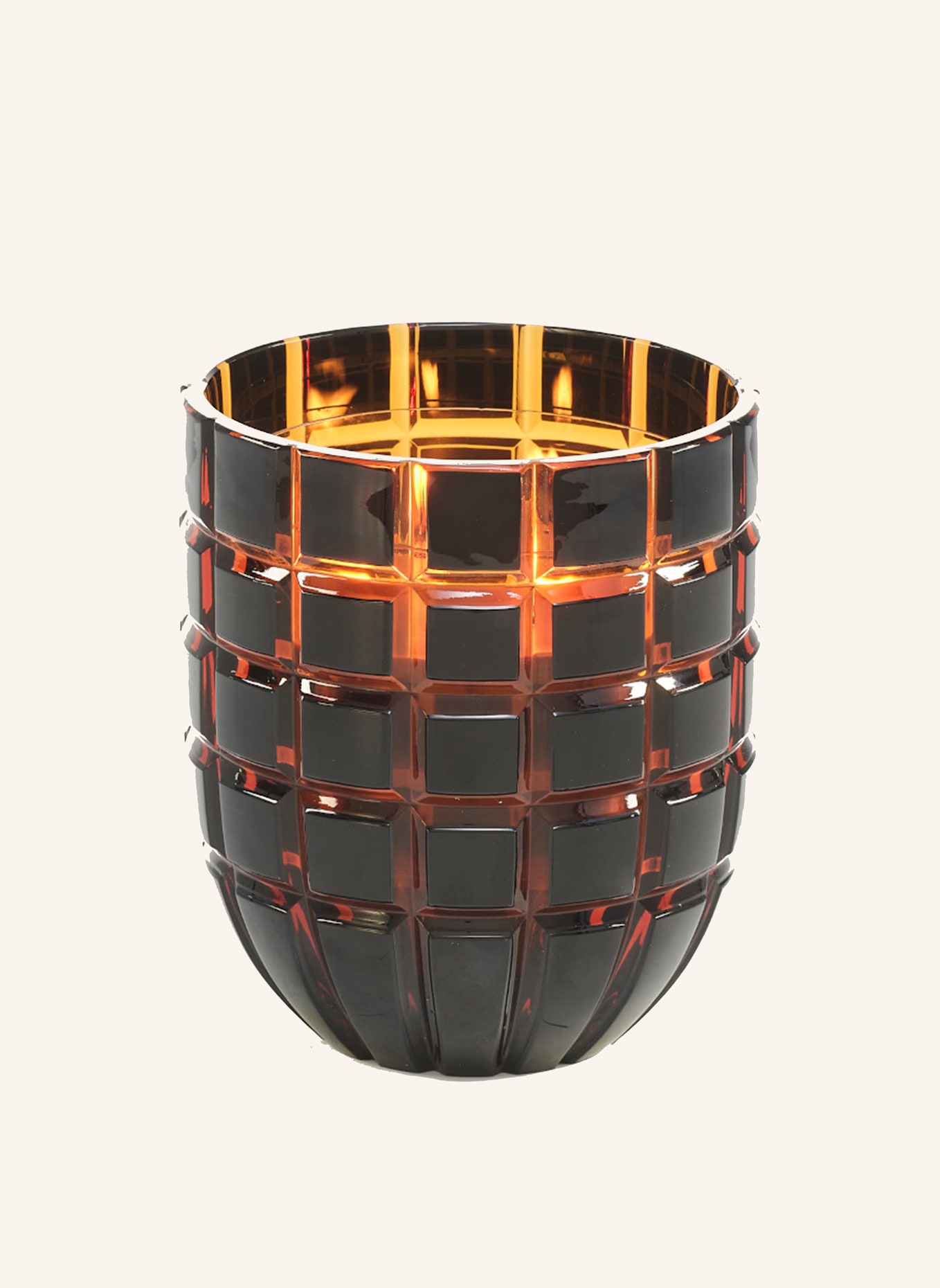 ONNO Collection Duftkerze FOREVER CRYSTAL GOLD: BRAUN