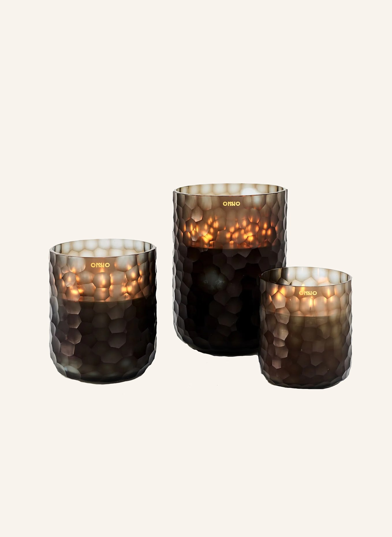 ONNO Collection Duftkerze ETERNAL GINGER FIG: DUNKELGRAU