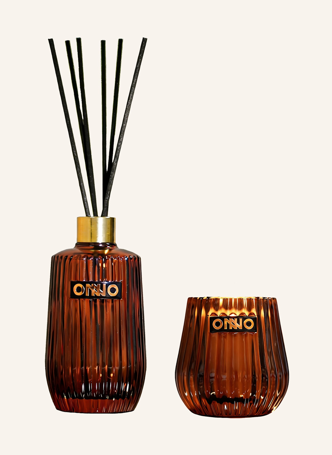 ONNO Collection Geschenkbox Kerze & Diffusor ECLECTIC GINGER FIG: ORANGE