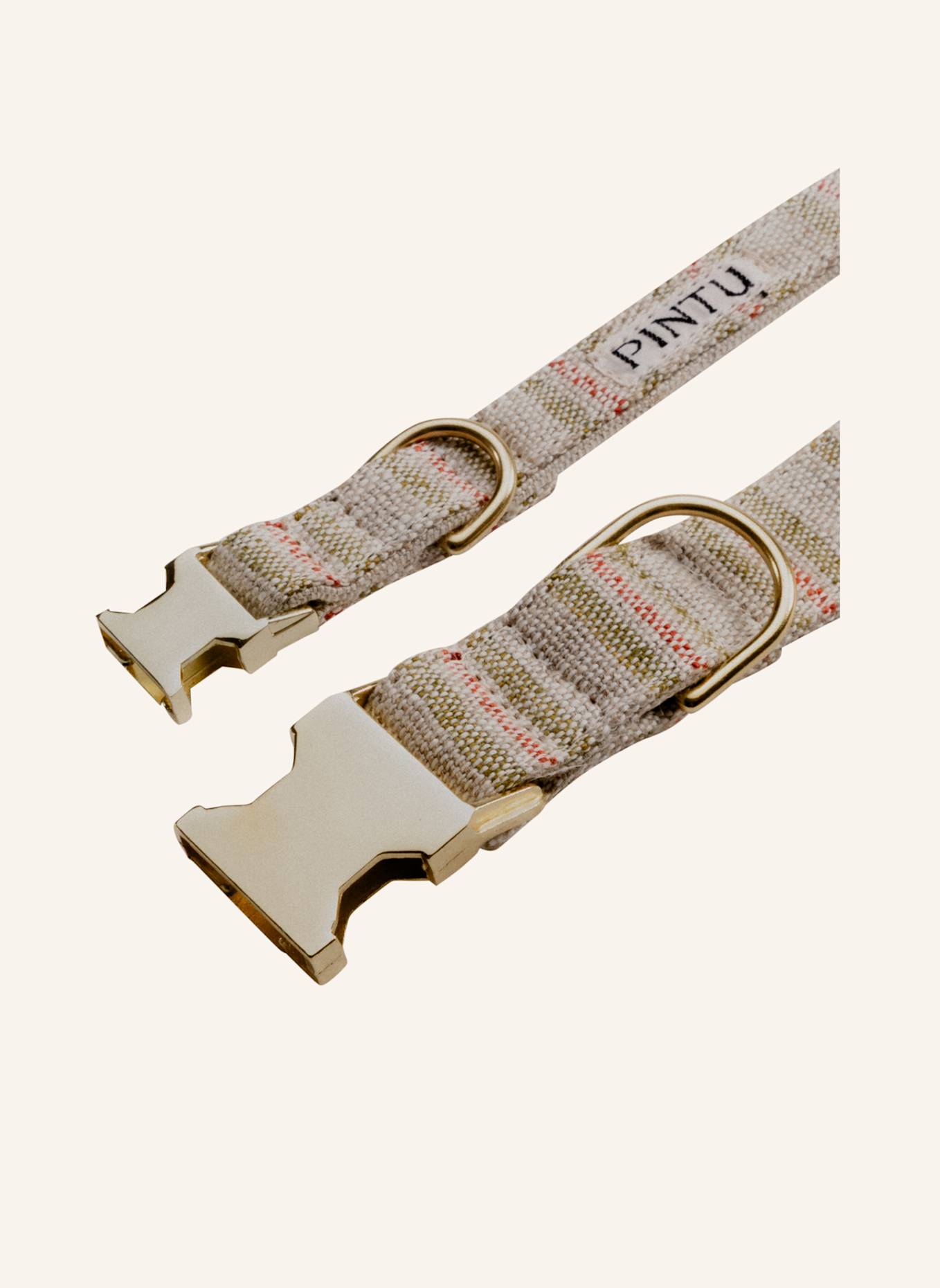Pintu Halsband ALMA: GRÜN/ ROT/ GRAU