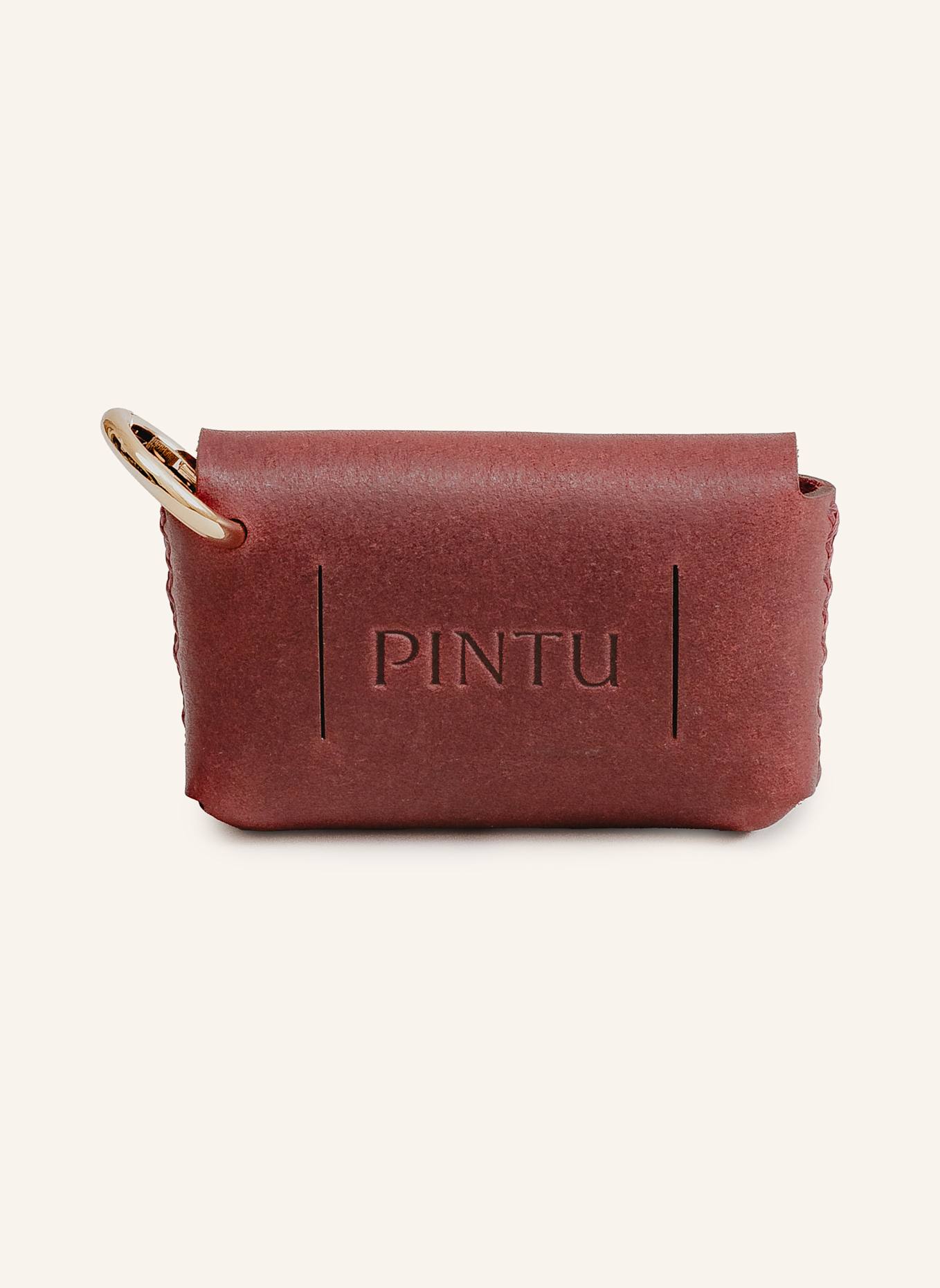 Pintu Kotbeutelhalter mit Beschlag aus Messing: ROT/ PINK