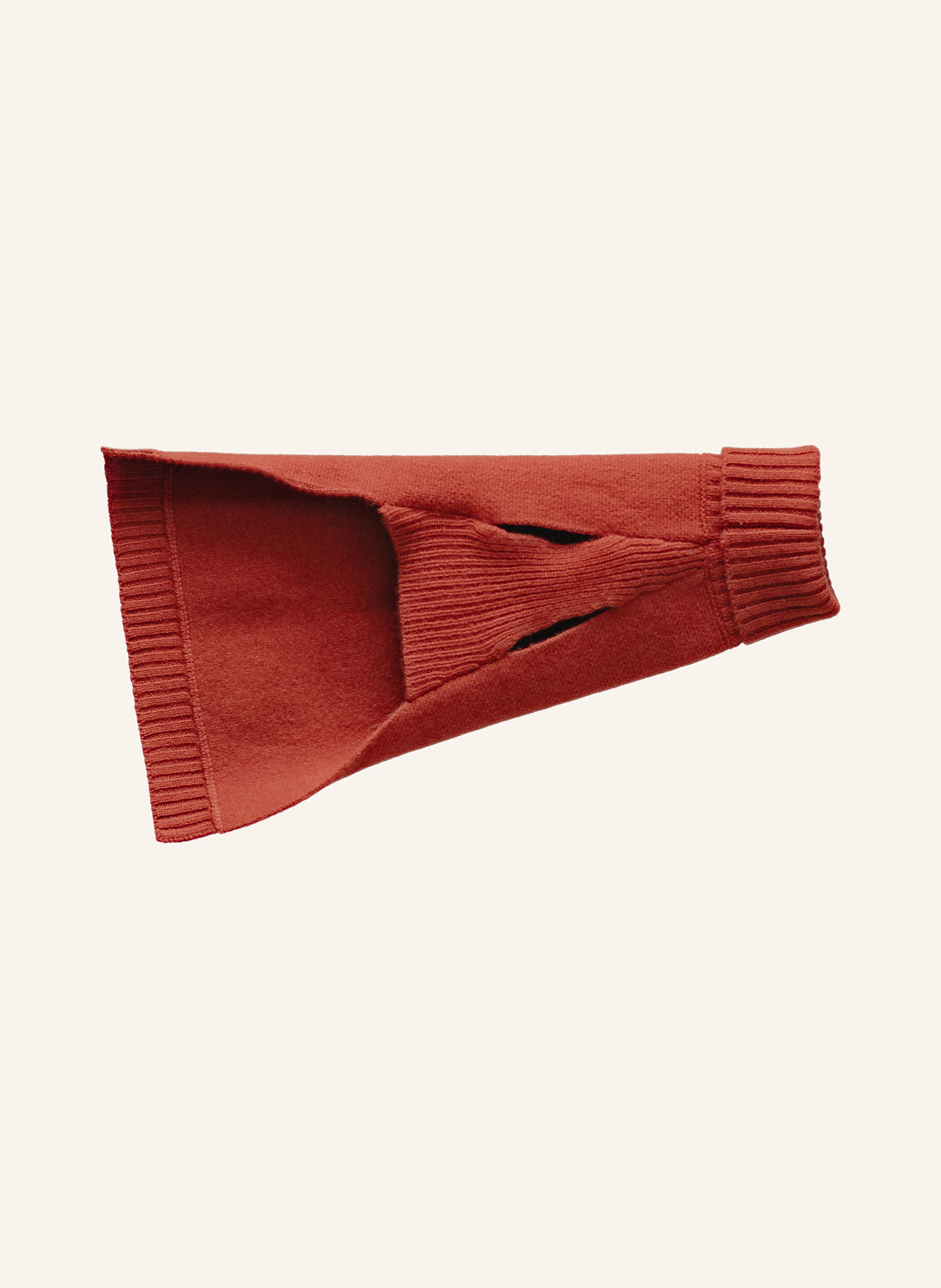 Pintu Hundepullover aus Cashmere: ORANGE