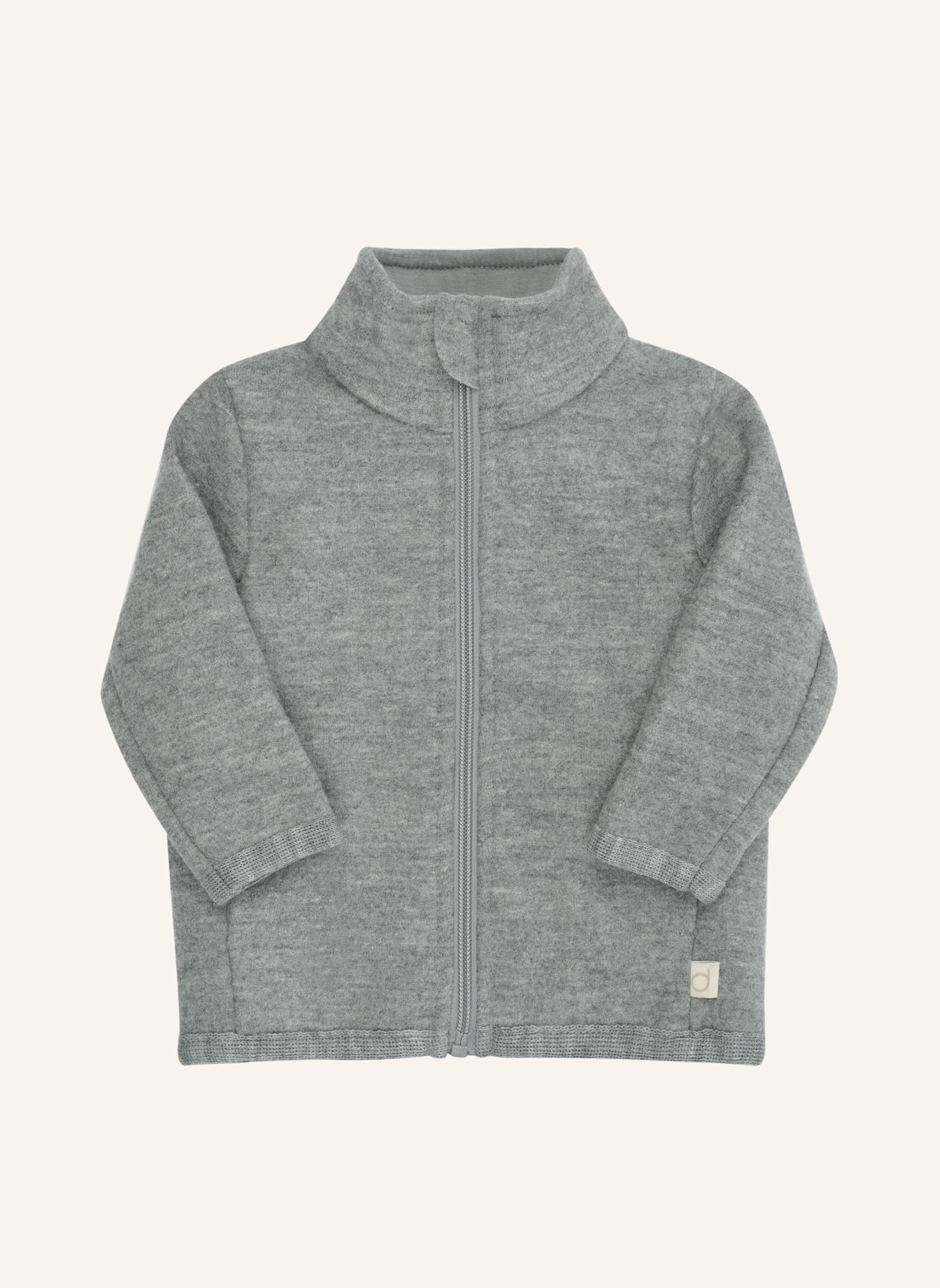 disana Zipper-Jacke: GRAU