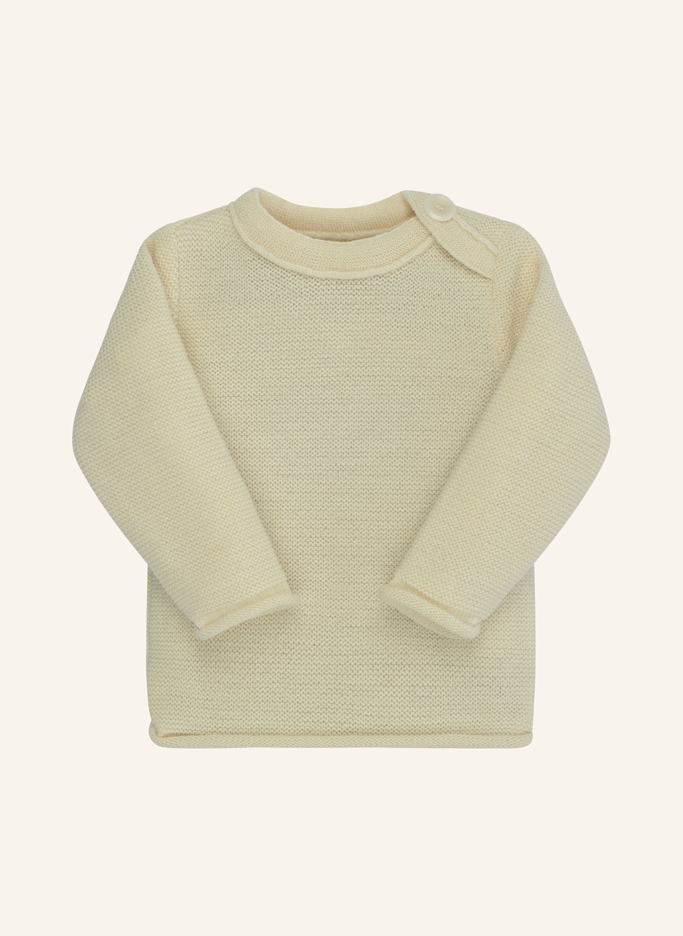 disana Pullover: NUDE / WEISS