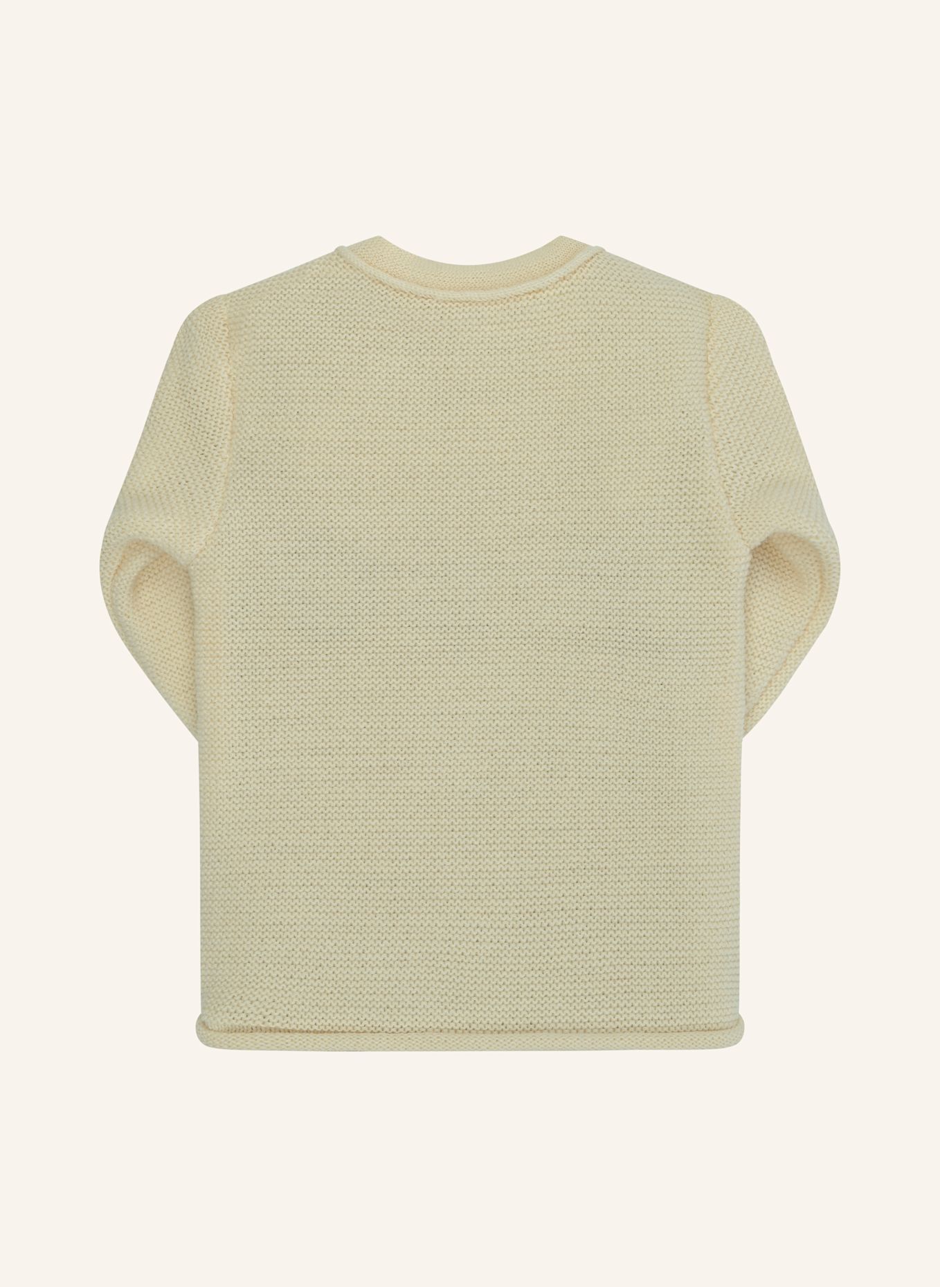 disana Pullover: NUDE / WEISS
