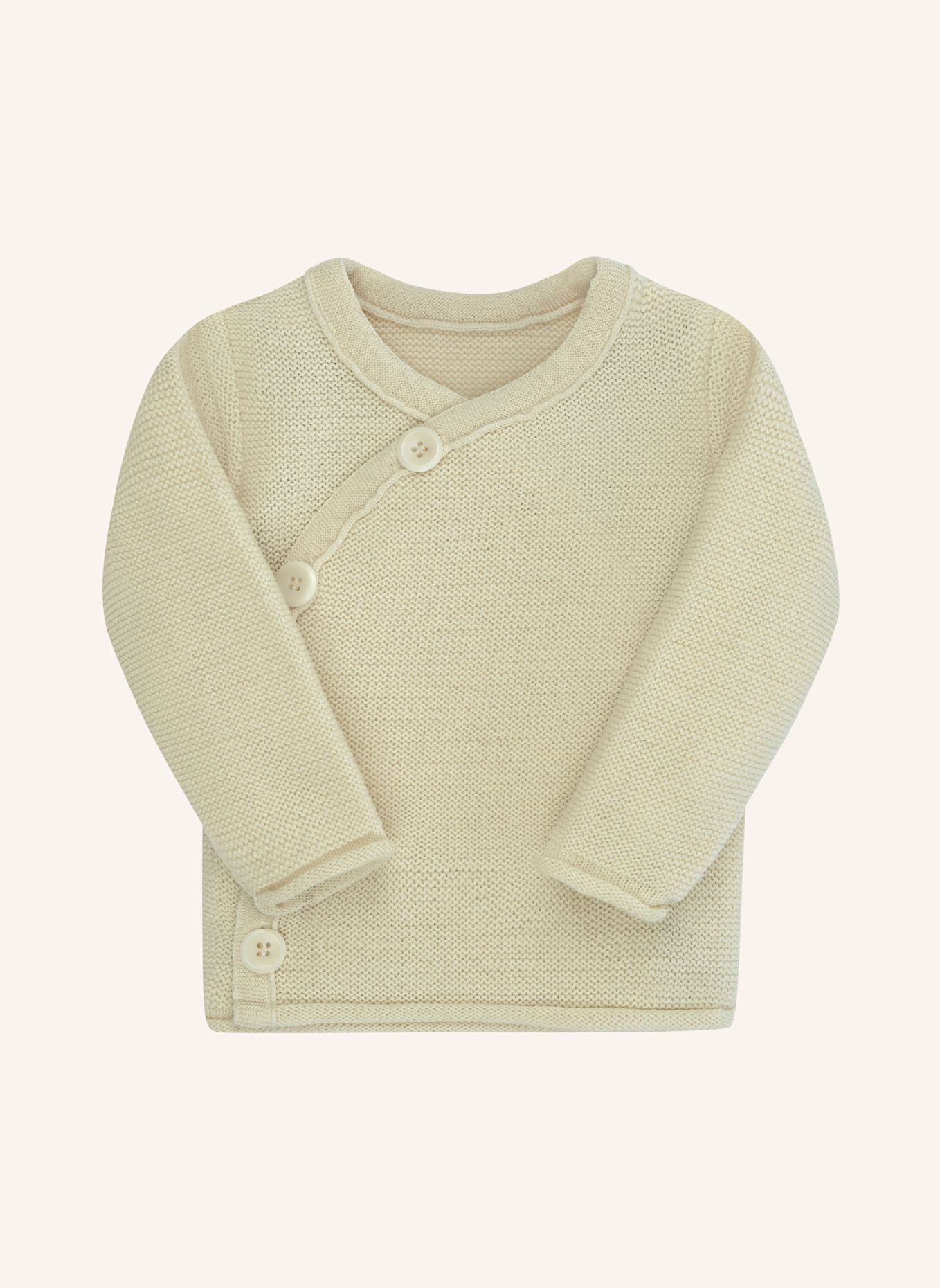 disana Jacke: NUDE / WEISS
