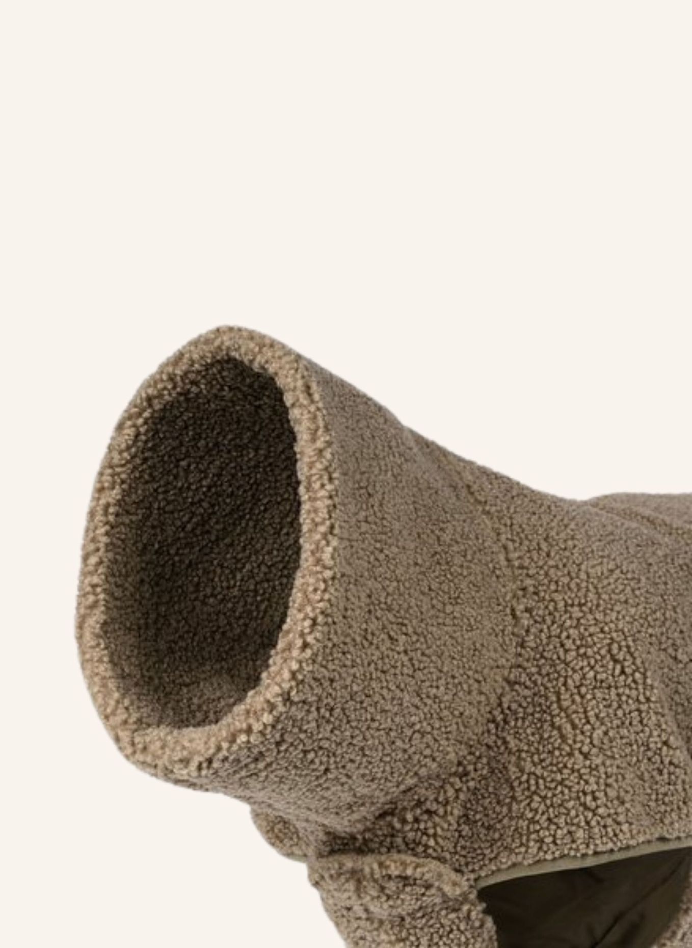 WOOFSTUFF Hundepullover DERBY PLUSH: TAUPE