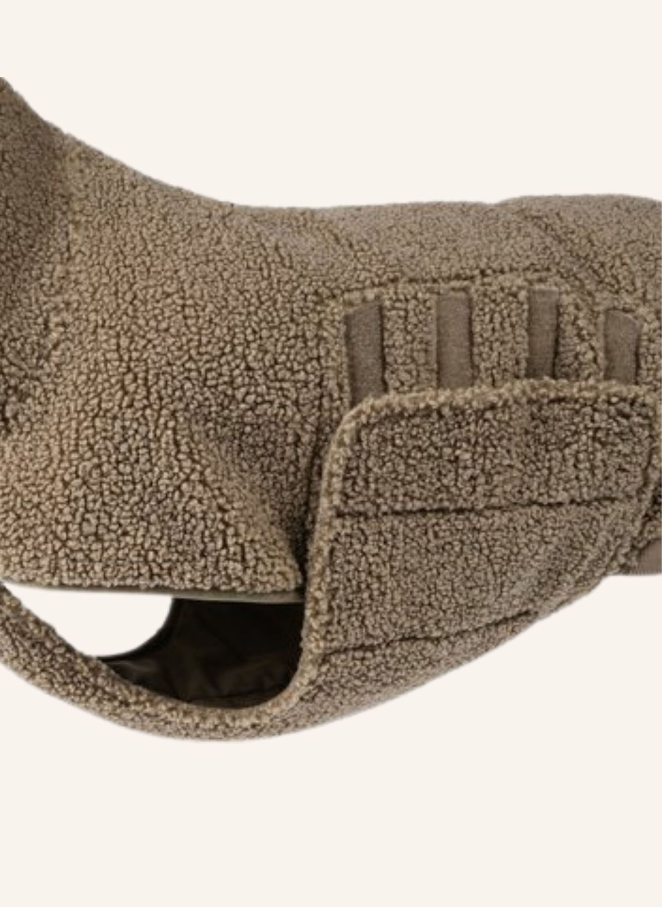 WOOFSTUFF Hundepullover DERBY PLUSH: TAUPE