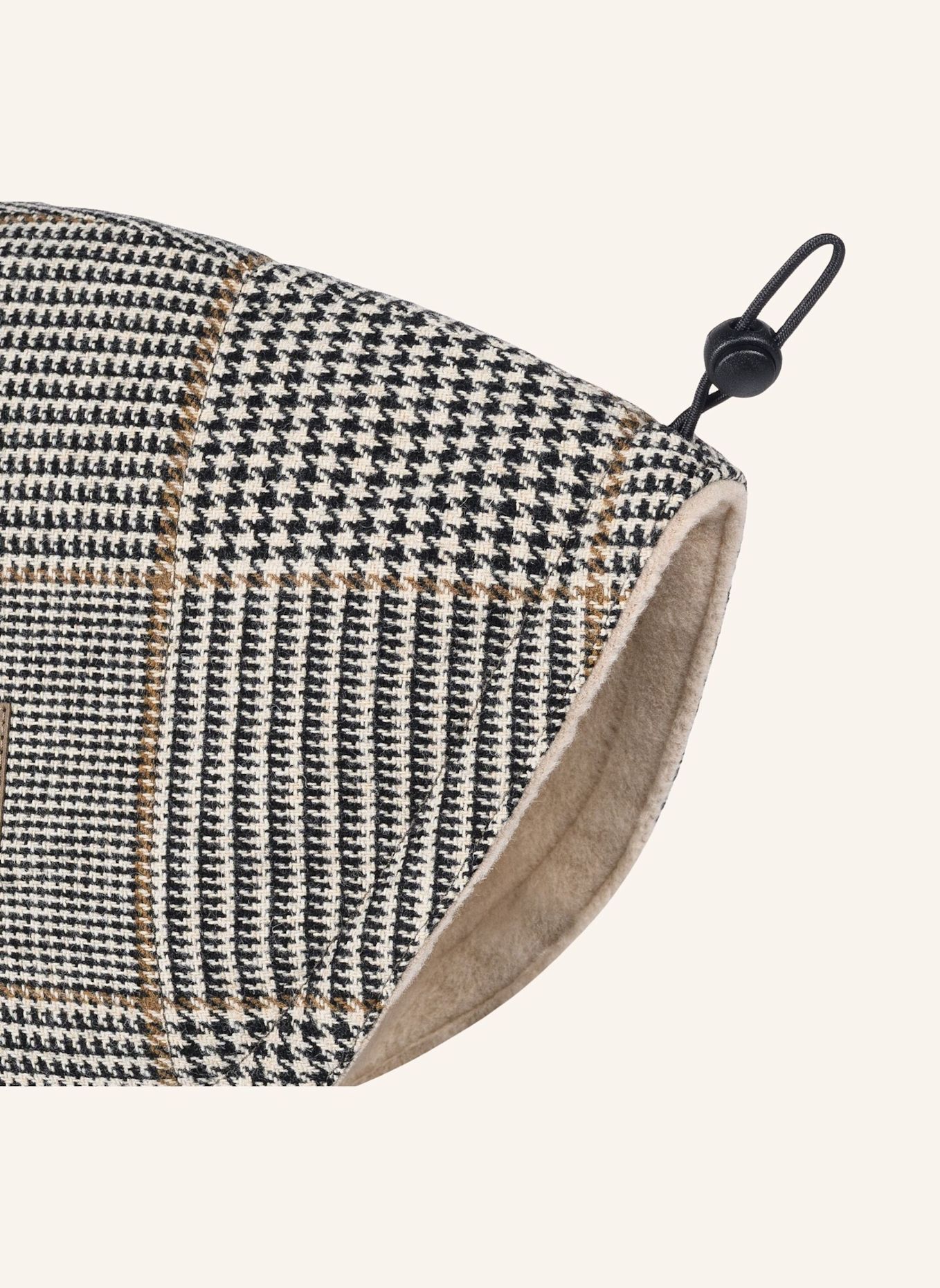 WOOFSTUFF Cloud7 Hundemantel BROOKLYN SHERLOCK: BEIGE / SCHWARZ / BRAUN