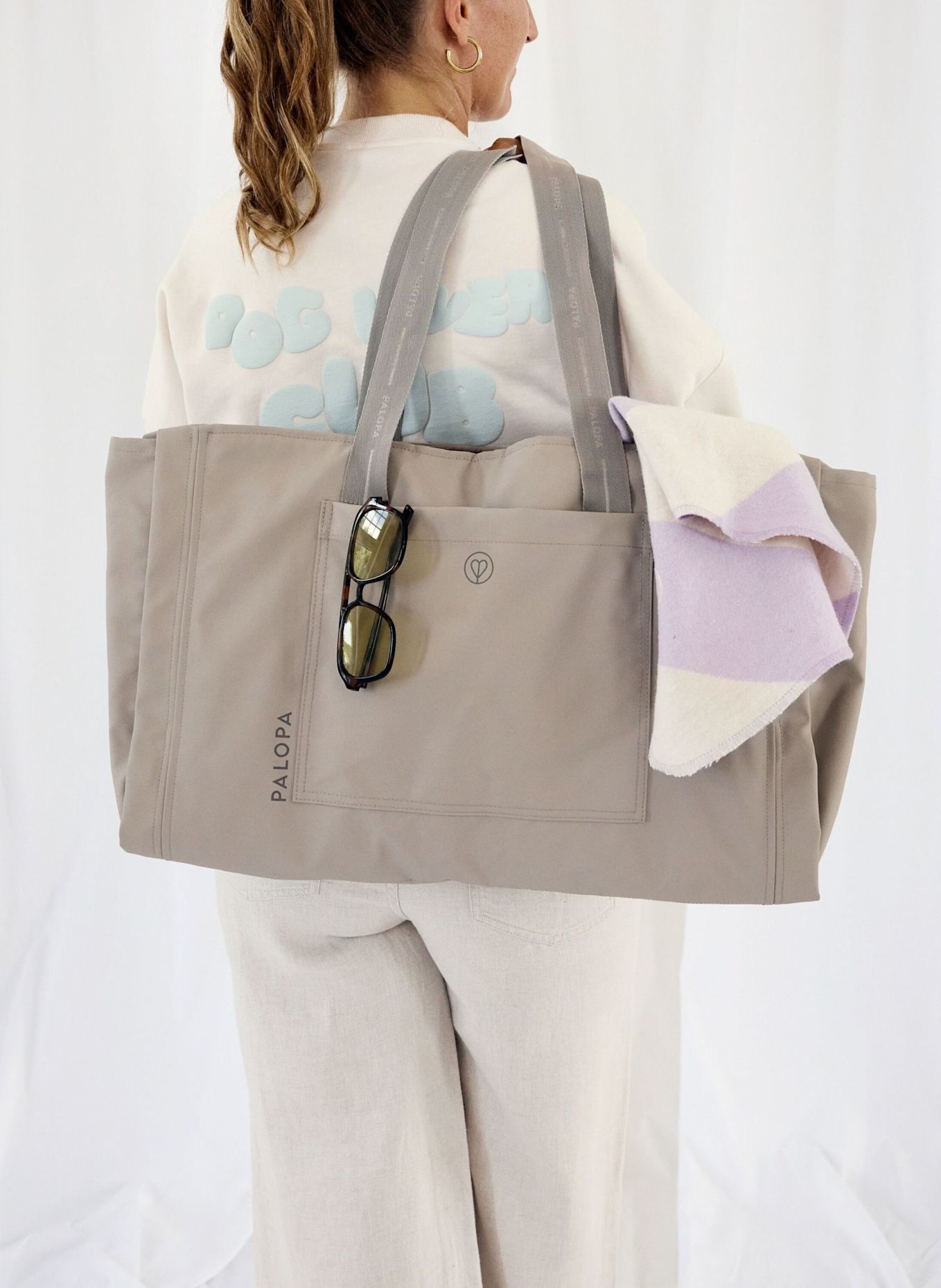 PALOPA Hundemattentasche NOBO COATED: TAUPE