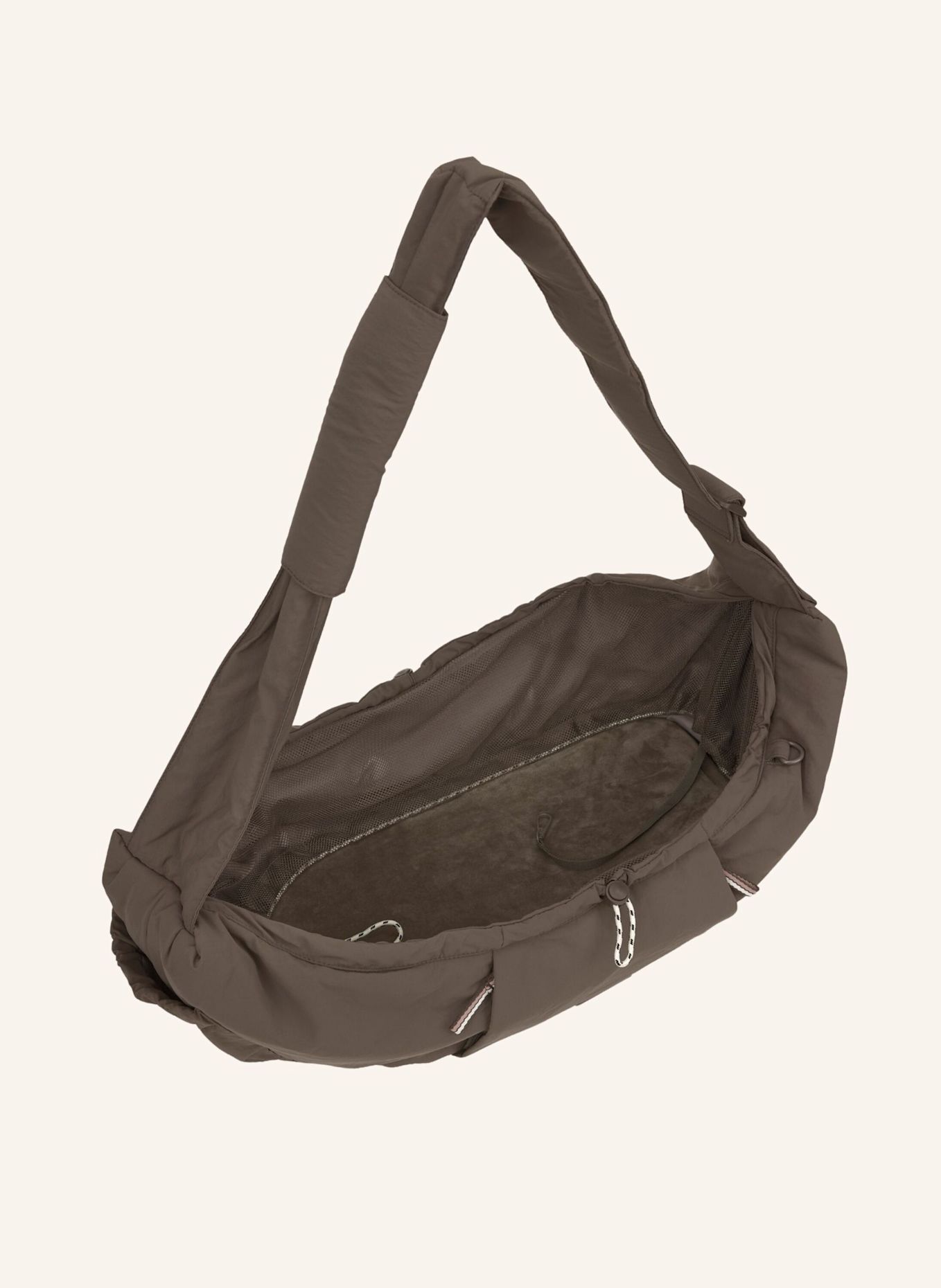 PALOPA Hundetragetasche BARA CRINKLED: DUNKELBRAUN