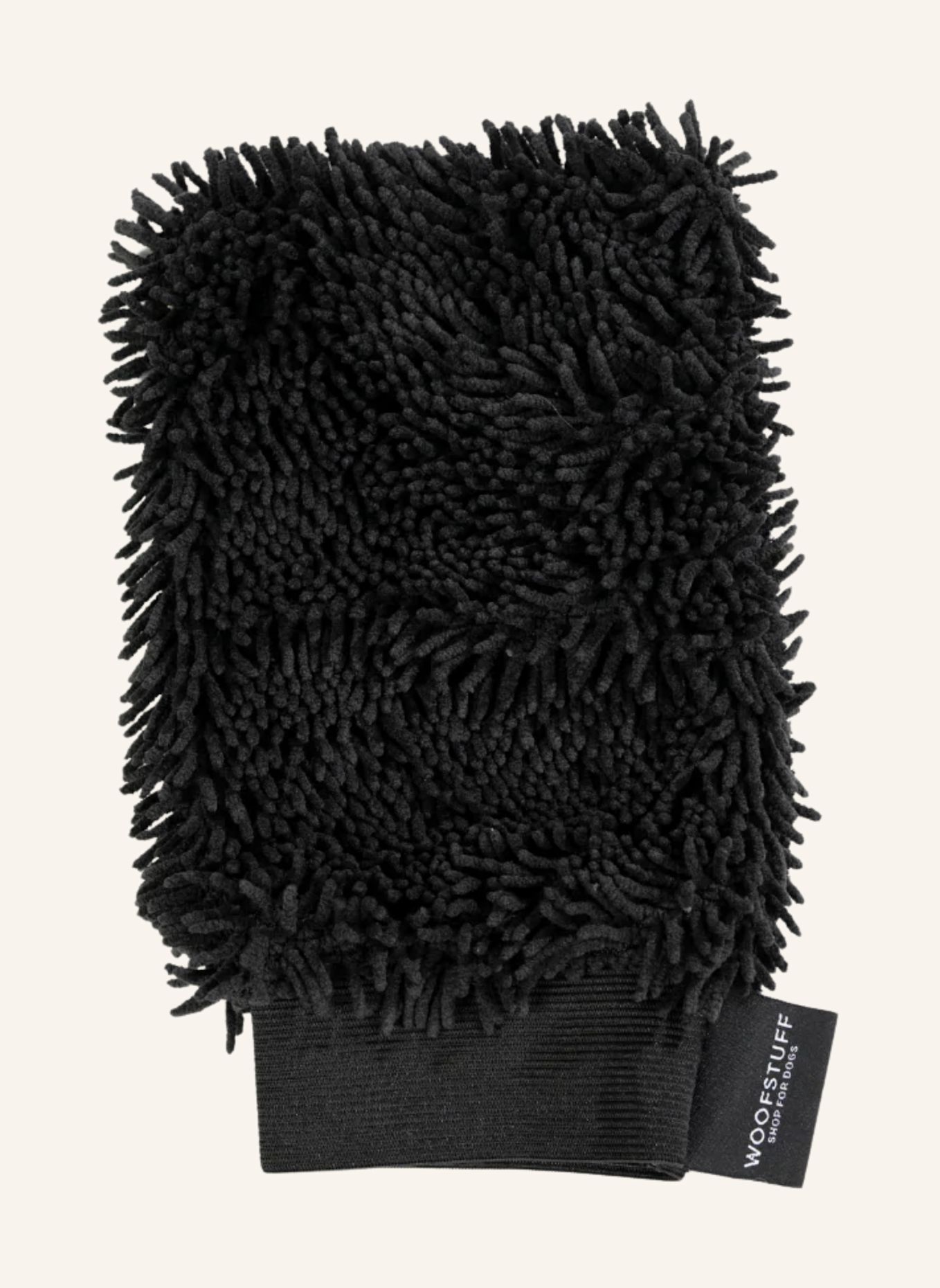 WOOFSTUFF Hunde-Trockenhandschuh QUICK DRY: DUNKELGRAU