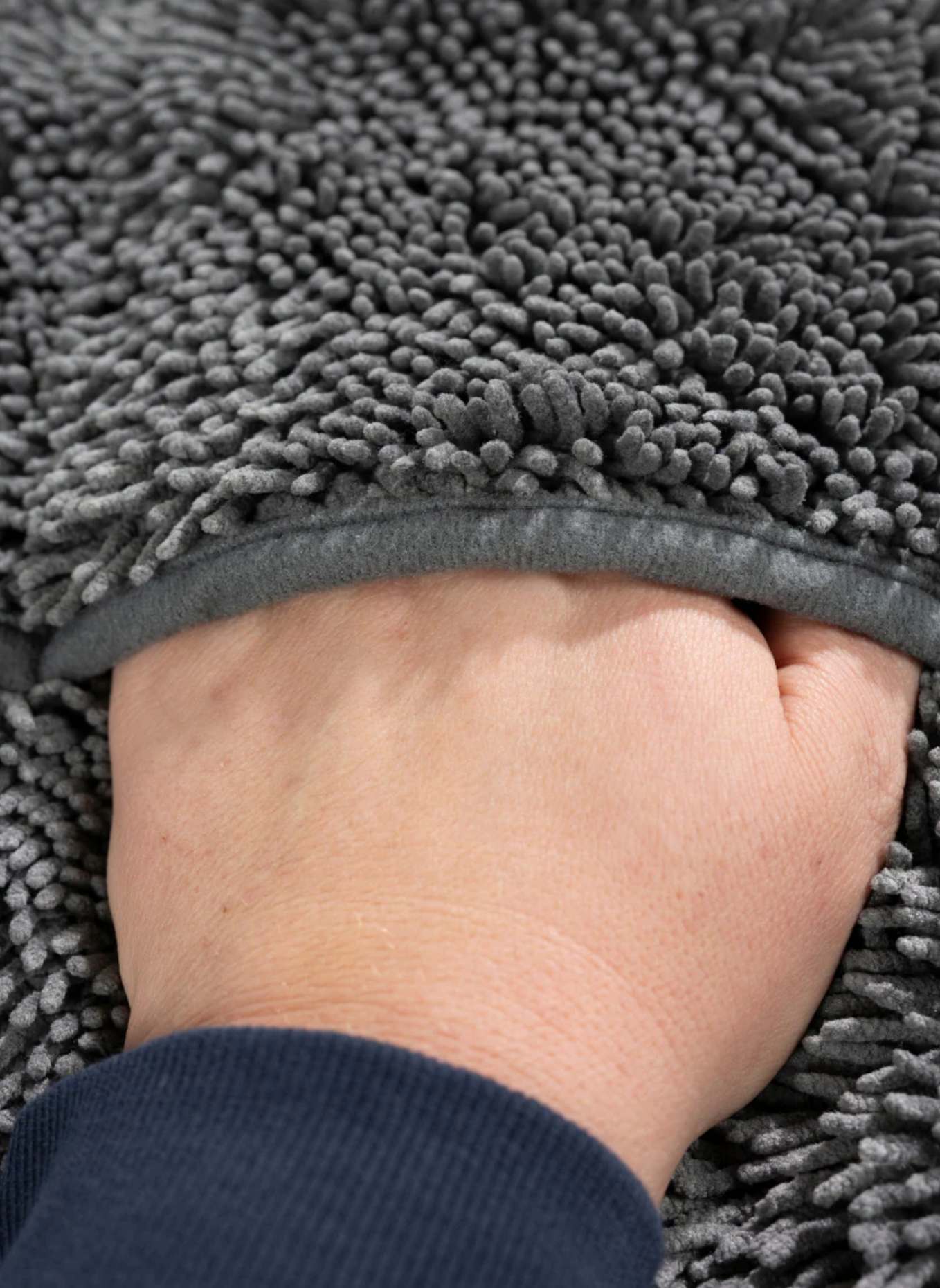 WOOFSTUFF Hundehandtuch ULTRA DRY COMFORT: GRAU