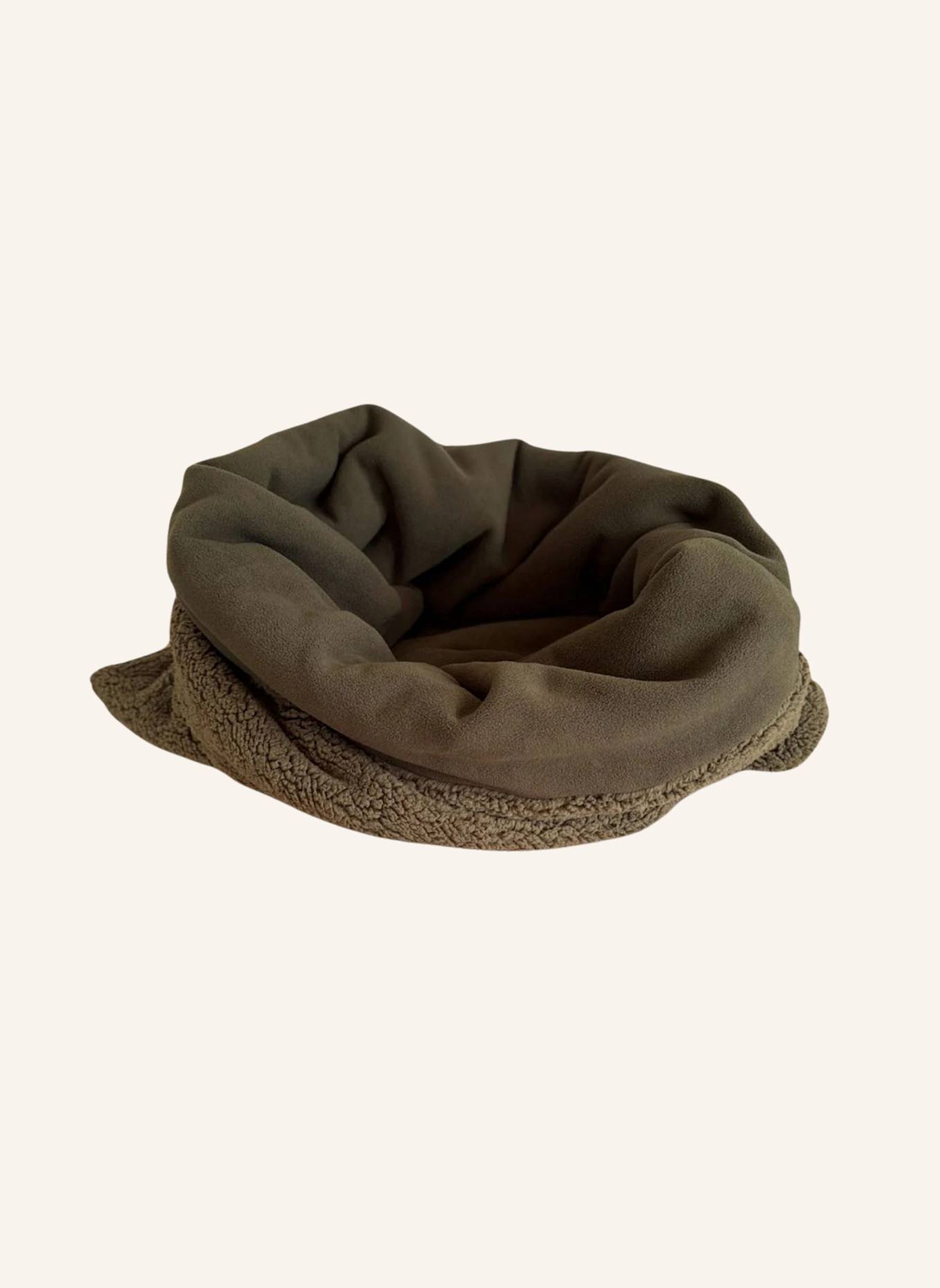 KARMA HUND Kuschelschlafsack TEDDY OLIVE: OLIV