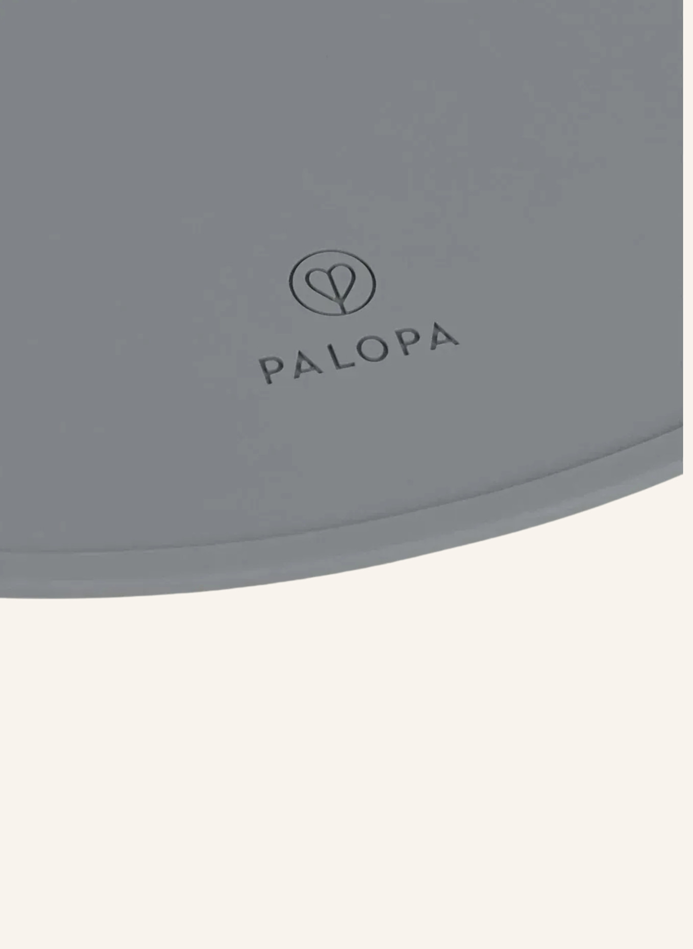 PALOPA Napfunterlage LOUA: DUNKELGRAU