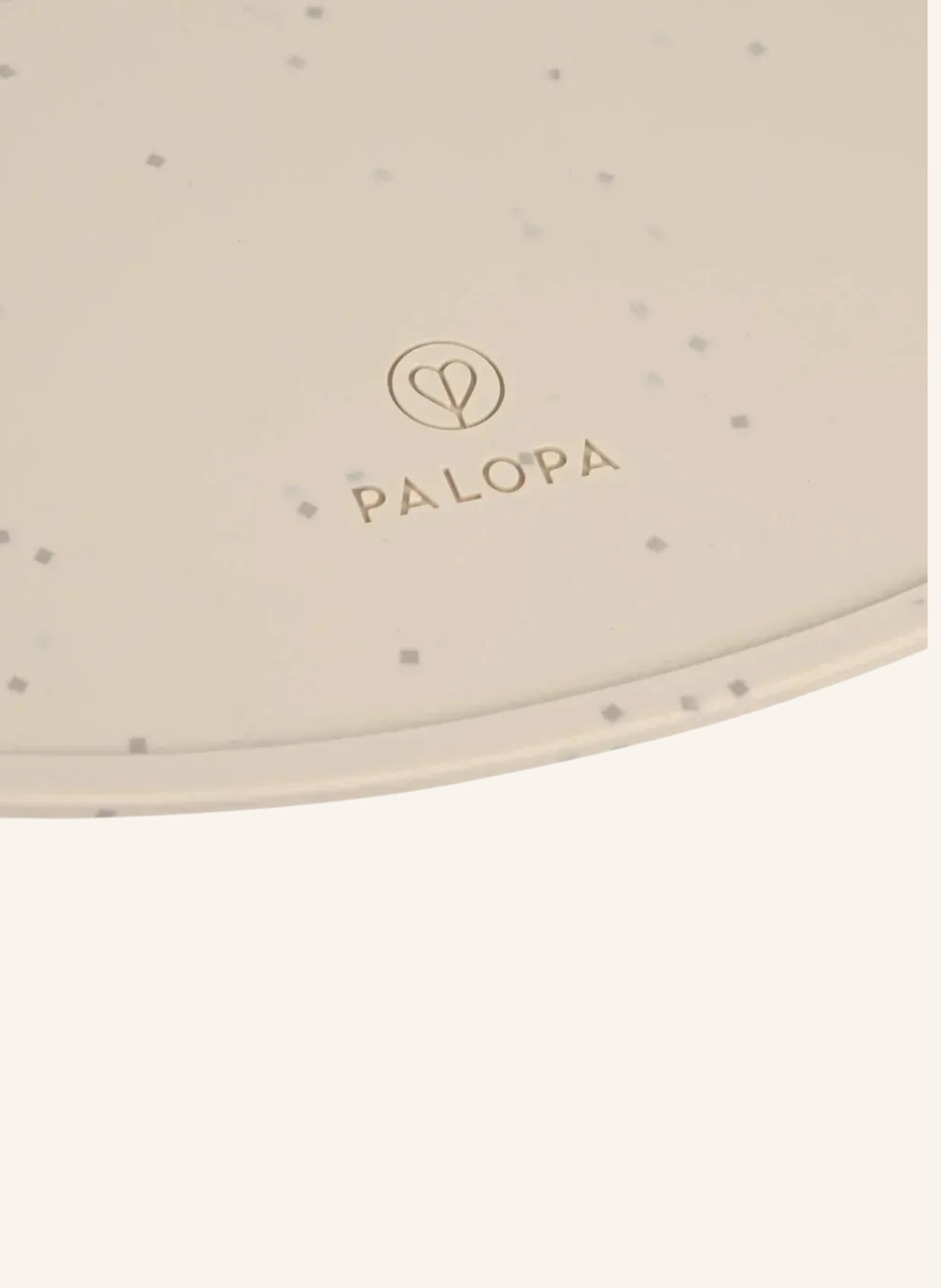 PALOPA Napfunterlage LOUA GRANULE: TAUPE