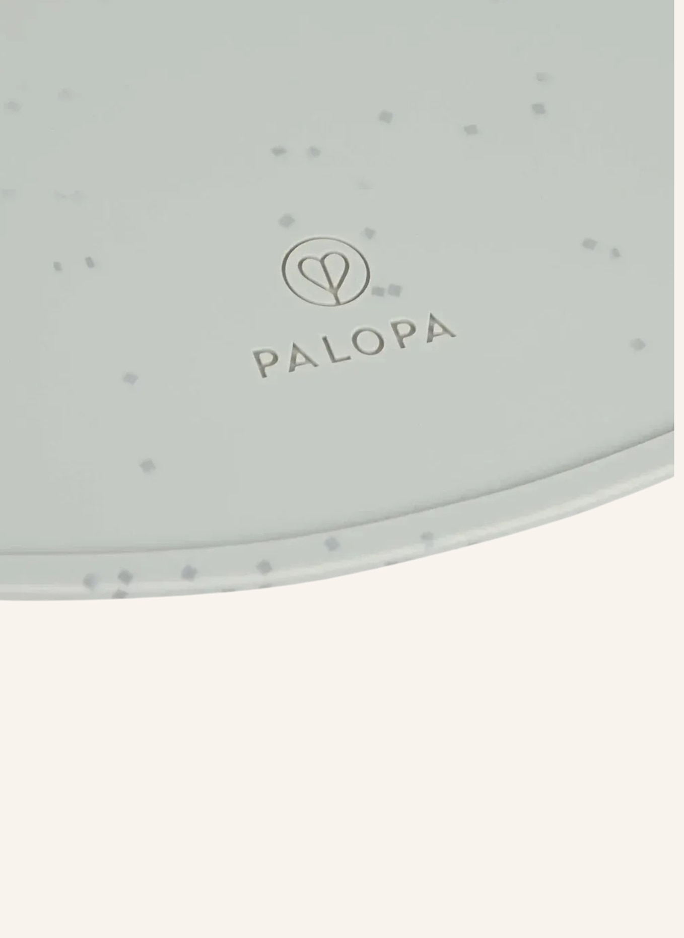 PALOPA Napfunterlage LOUA GRANULE: GRAU
