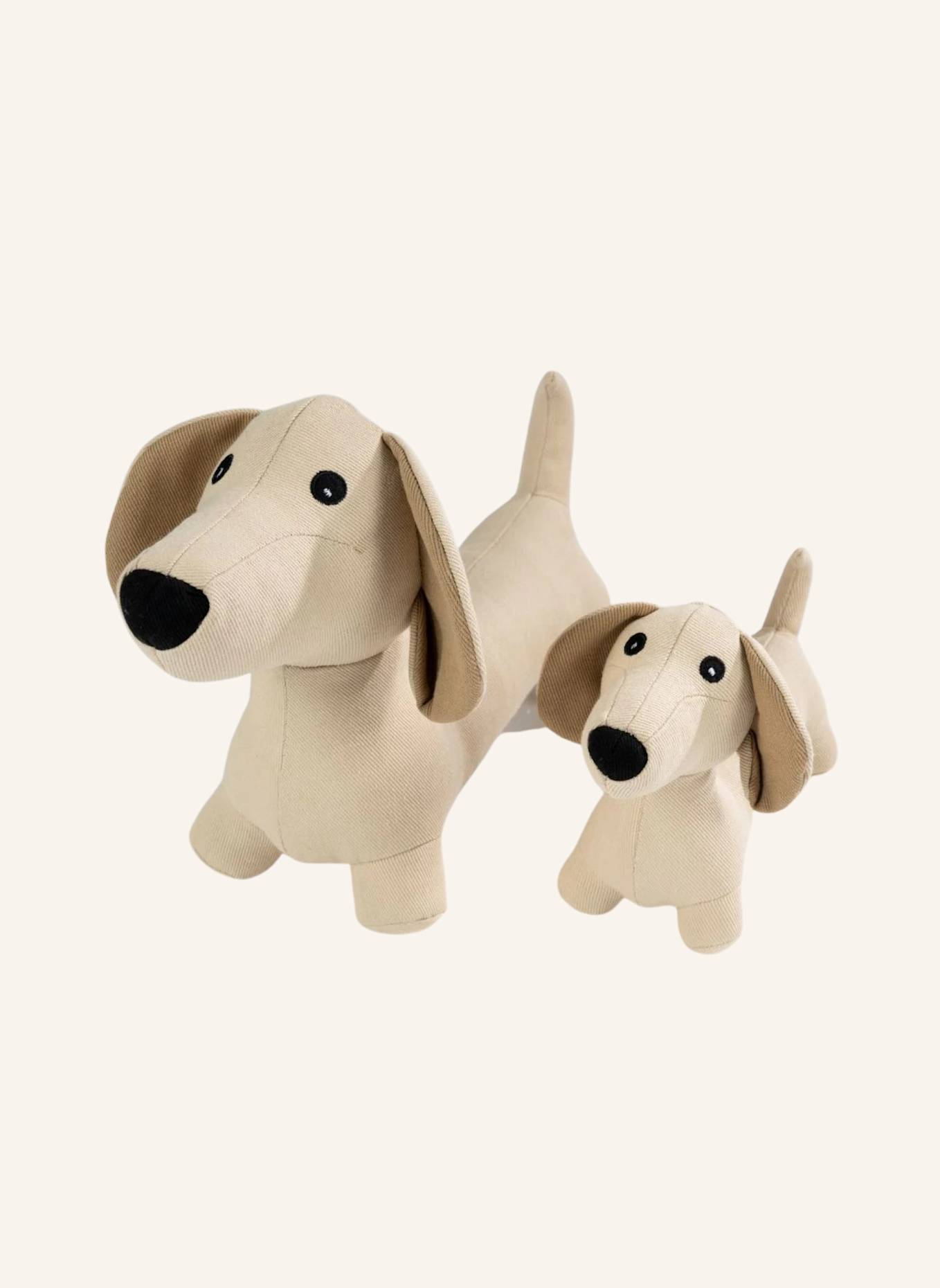 WOOFSTUFF Hundespielzeug DACKEL PEPE: BEIGE
