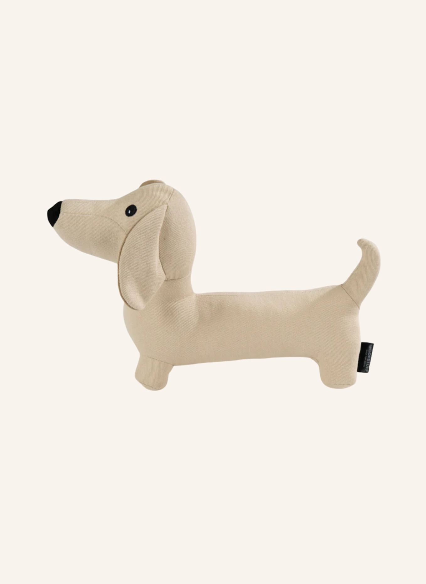 WOOFSTUFF Hundespielzeug DACKEL PEPE: BEIGE